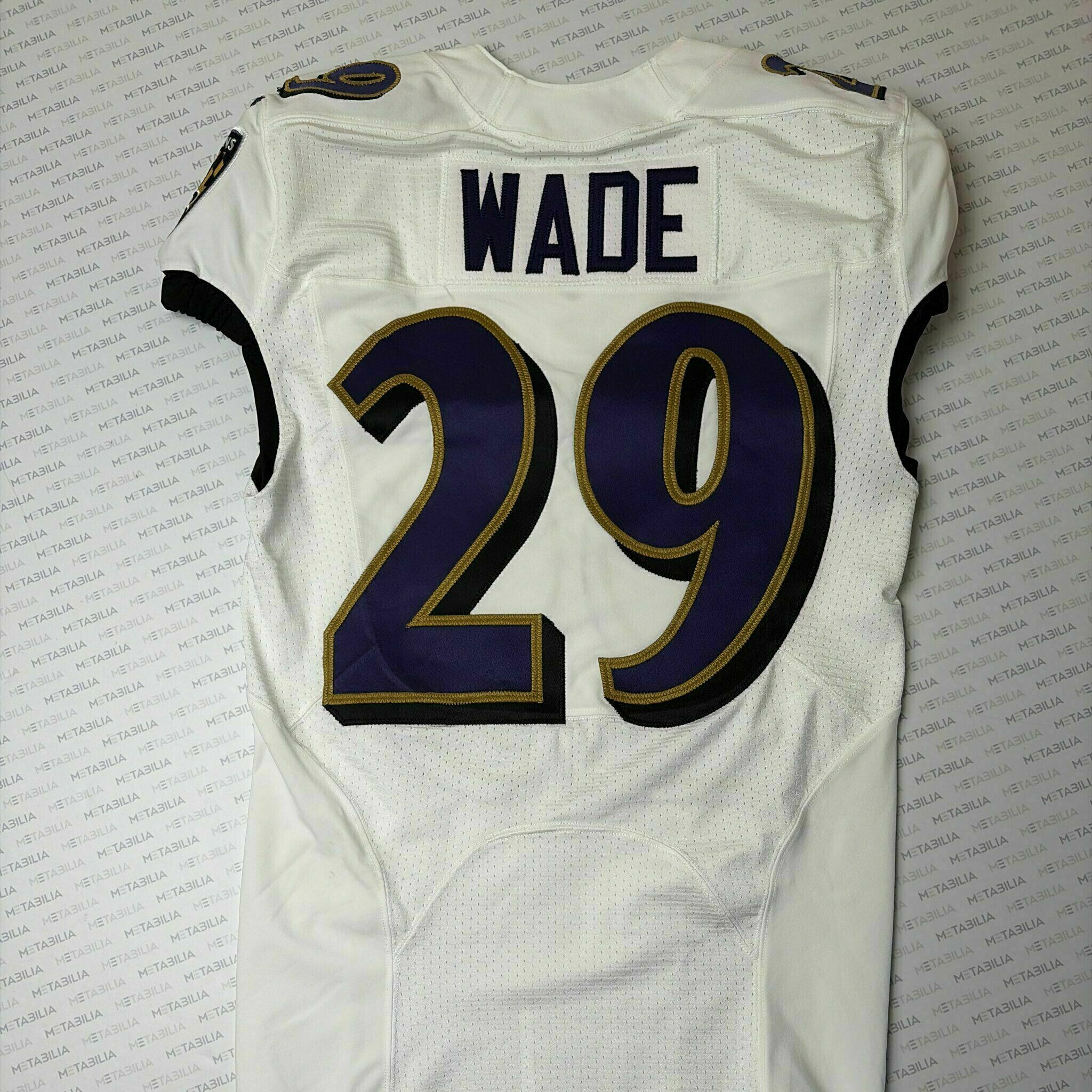 #29 Shaun Wade Team-Issued White Jersey