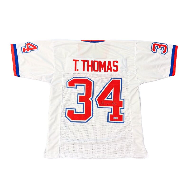 Thurman Thomas Signed Pro-Style American Pro Bowl Football Jersey