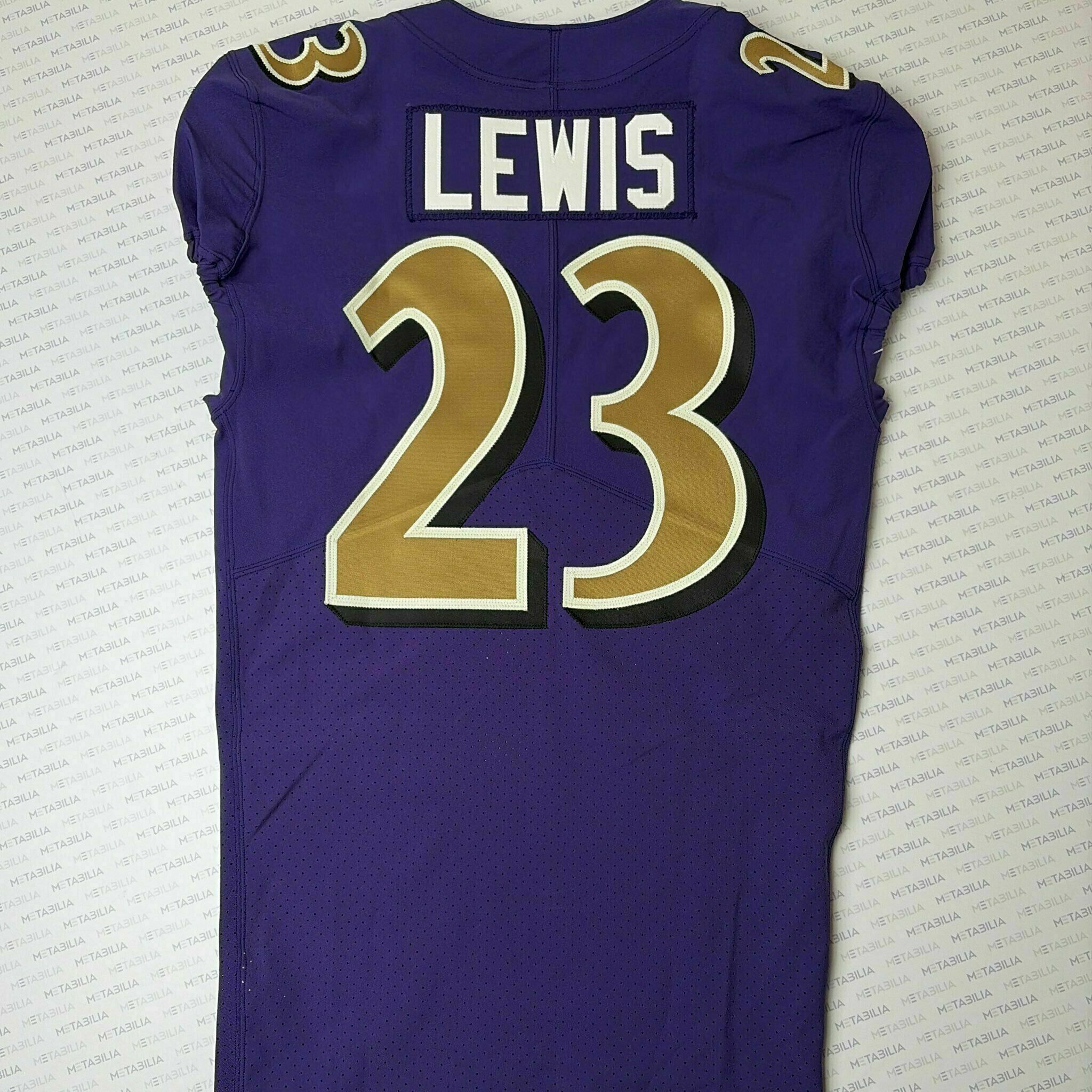 #23 Kendrick Lewis Team-Issued Purple Jersey