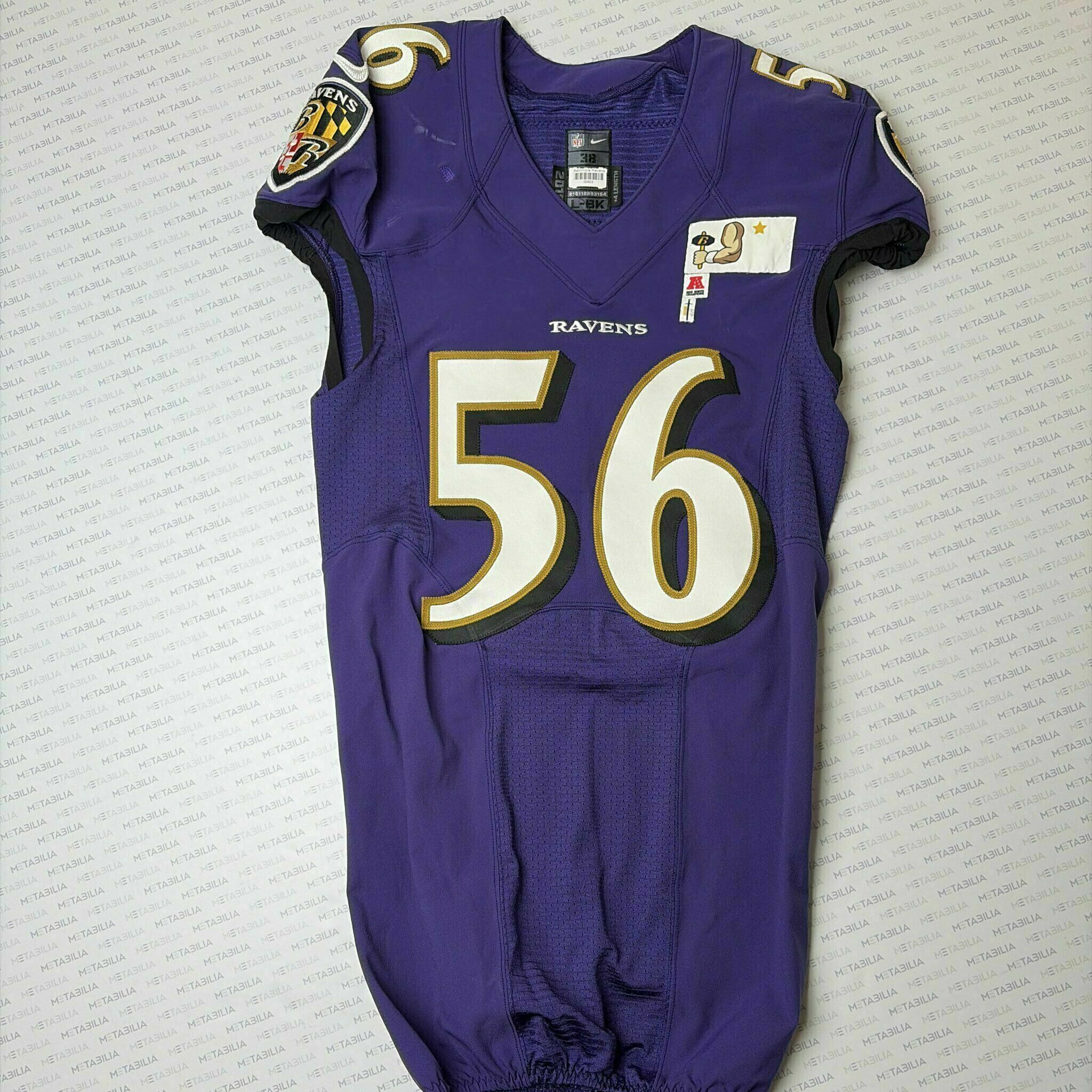 #56 Tim Williams Team-Issued Purple Jersey