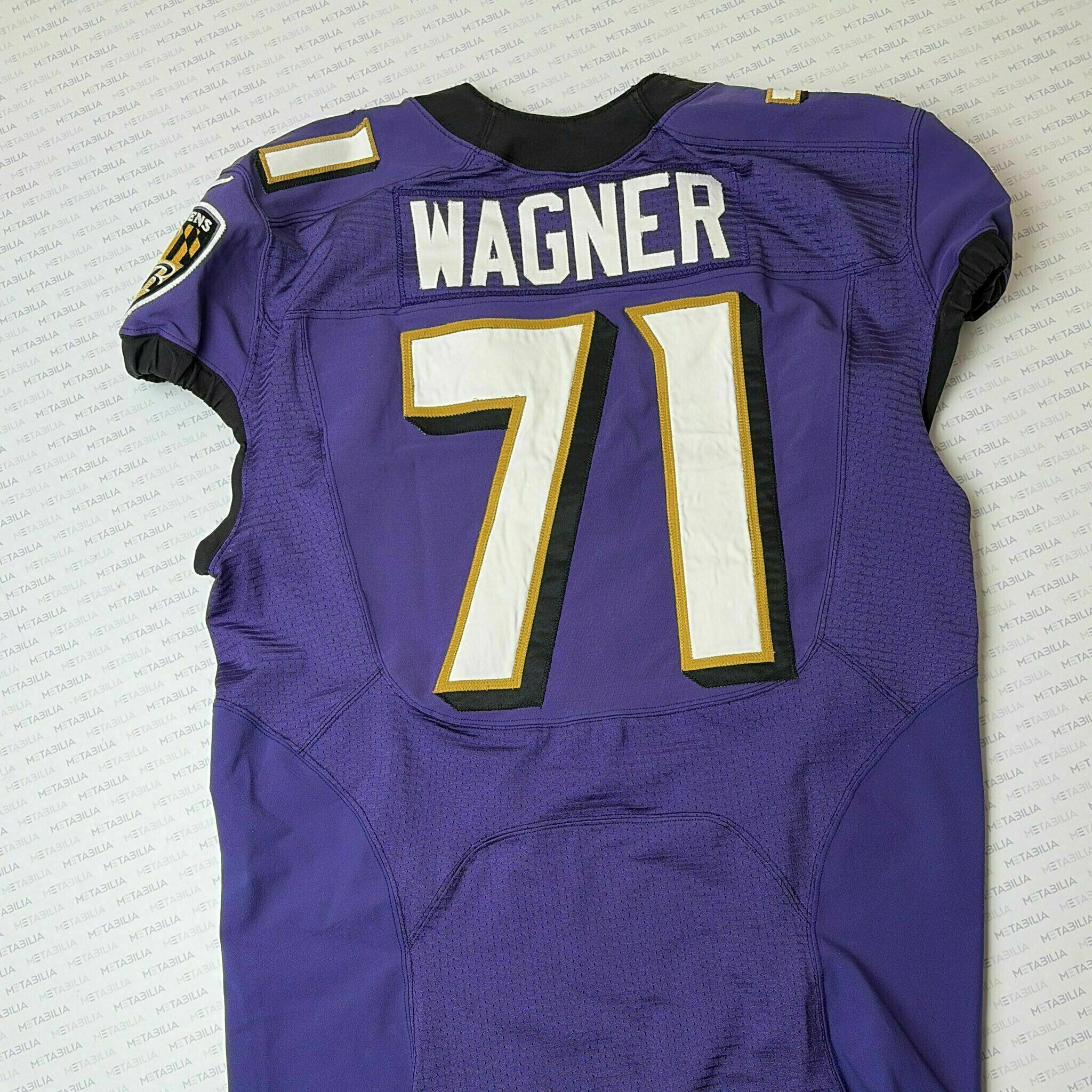 #71 Ricky Wagner Team-Issued Purple Jersey
