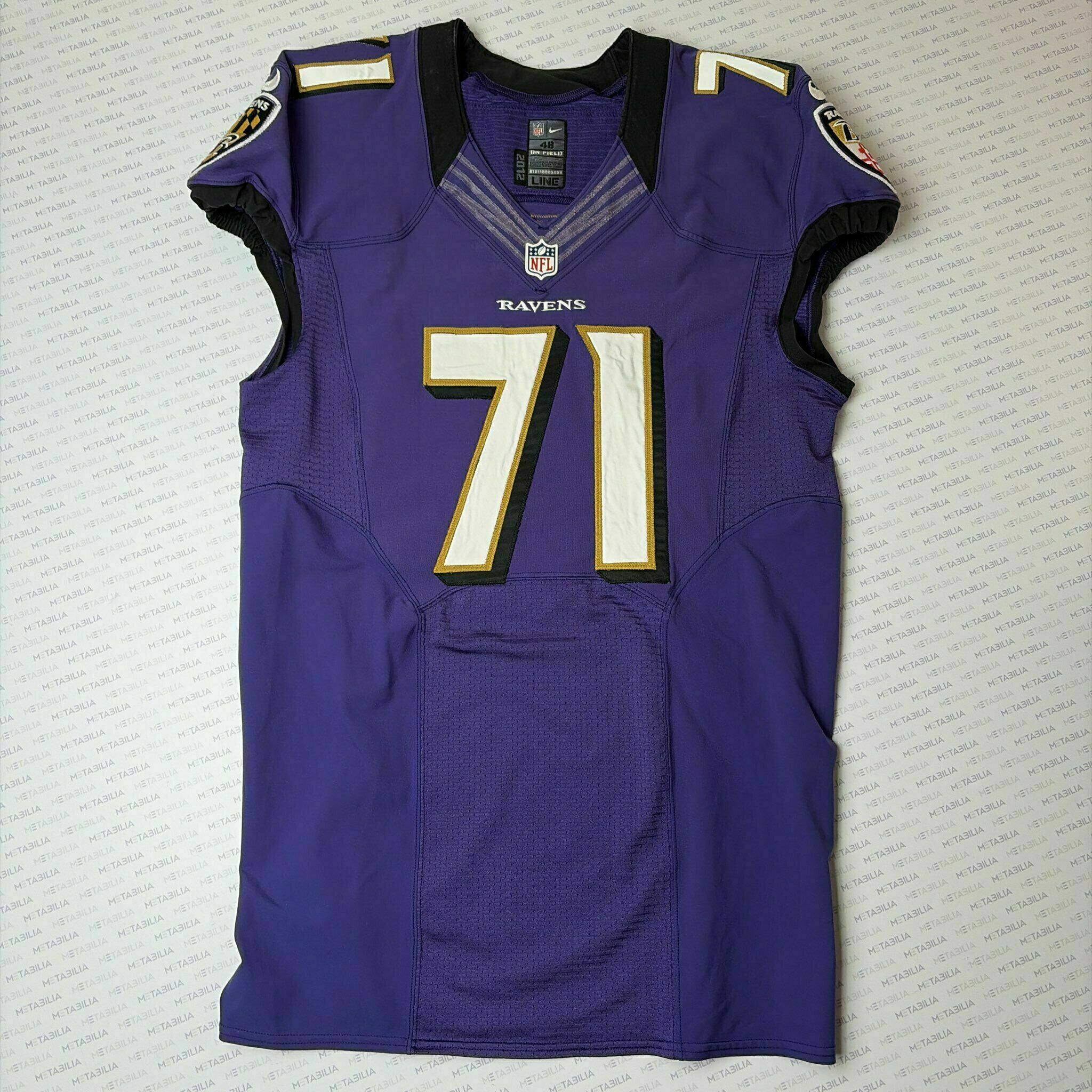 #71 Ricky Wagner Team-Issued Purple Jersey