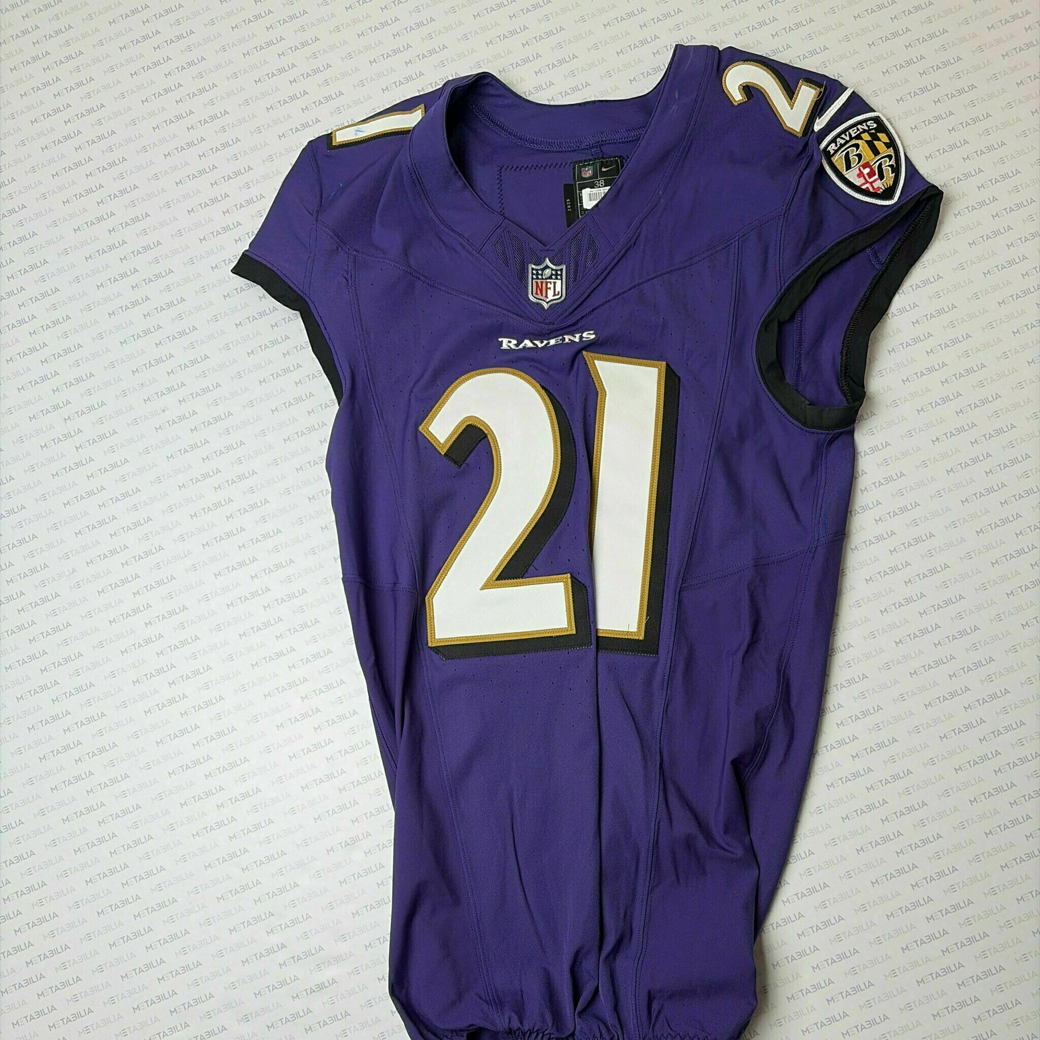 #21 Sanoussi Kane Team-Issued Purple Jersey