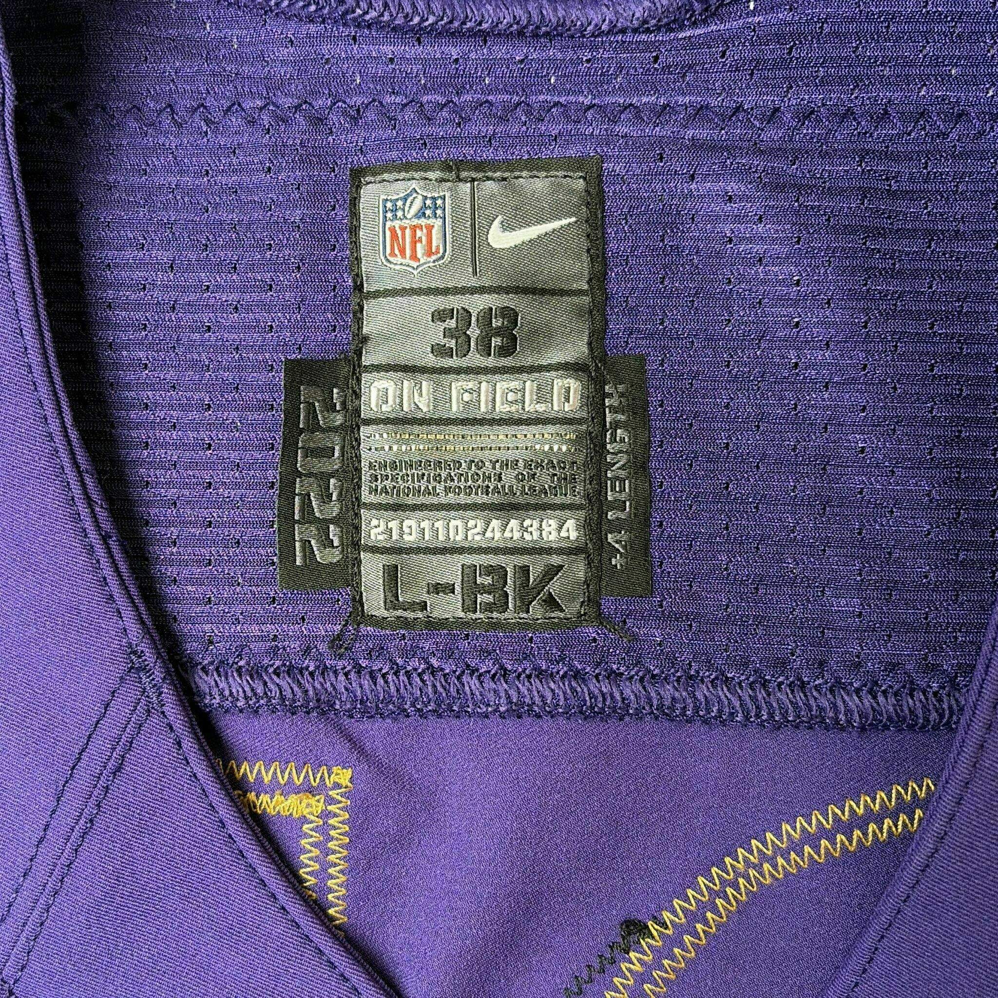 FREE GIVEAWAY - #35 Gus Edwards Team-Issued Purple Jersey