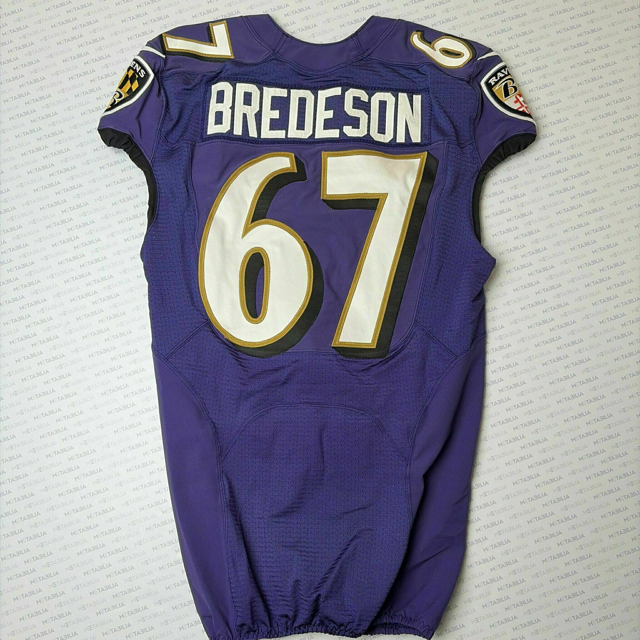 #67 Ben Bredeson Team-Issued Purple Jersey