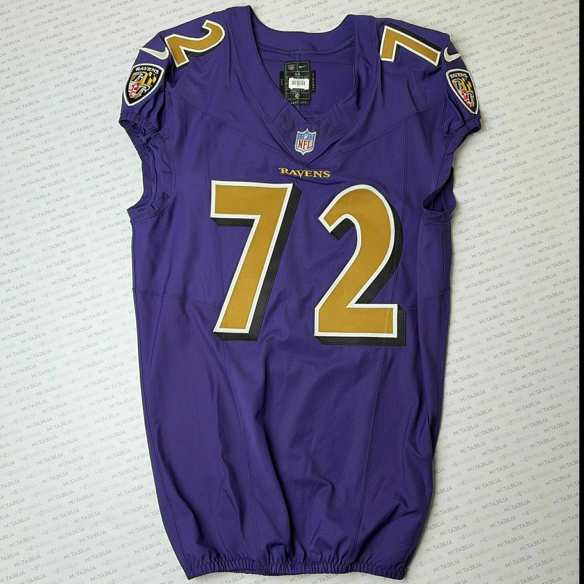 #72 Andrew Vorhees Team-Issued Purple Jersey