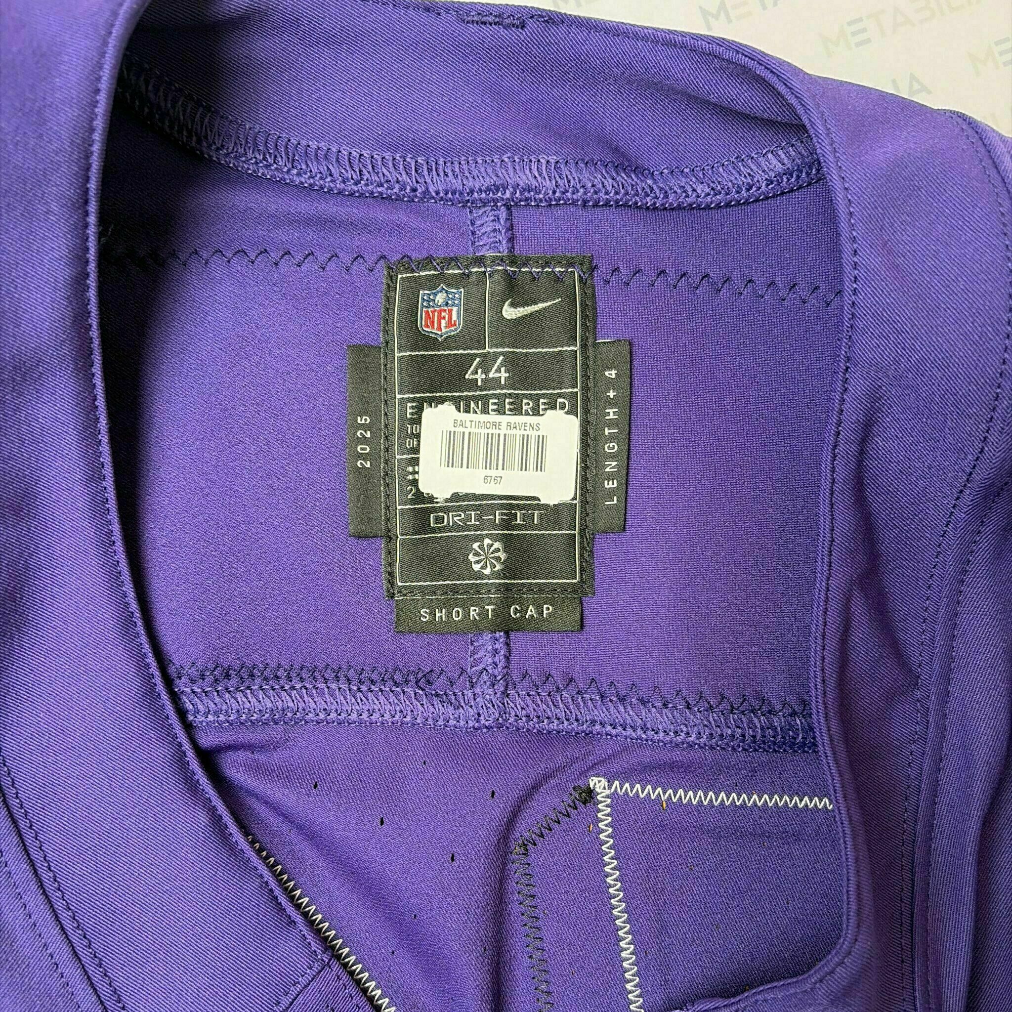 #72 Andrew Vorhees Team-Issued Purple Jersey