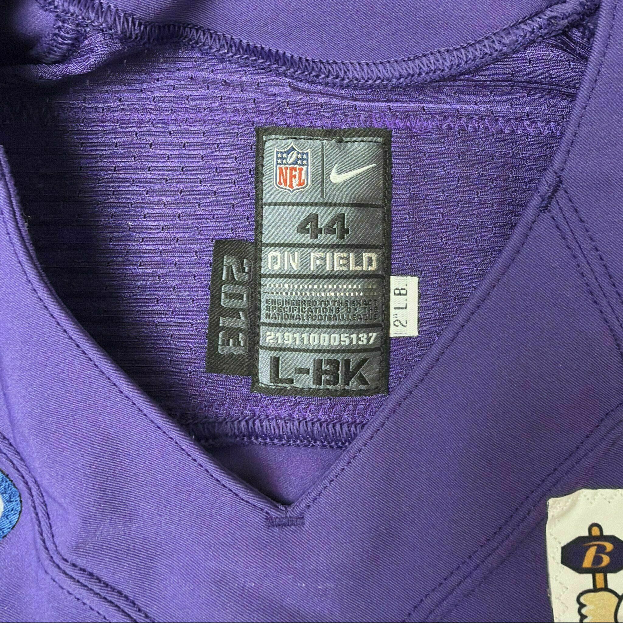#96 Brent Urban Team-Issued Purple Jersey
