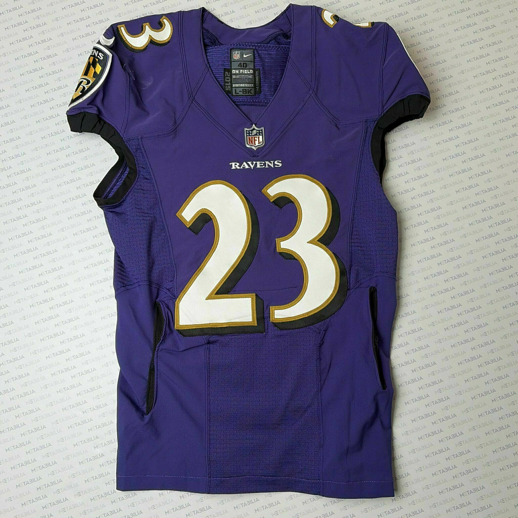 #23 Kendrick Lewis Team-Issued Purple Jersey