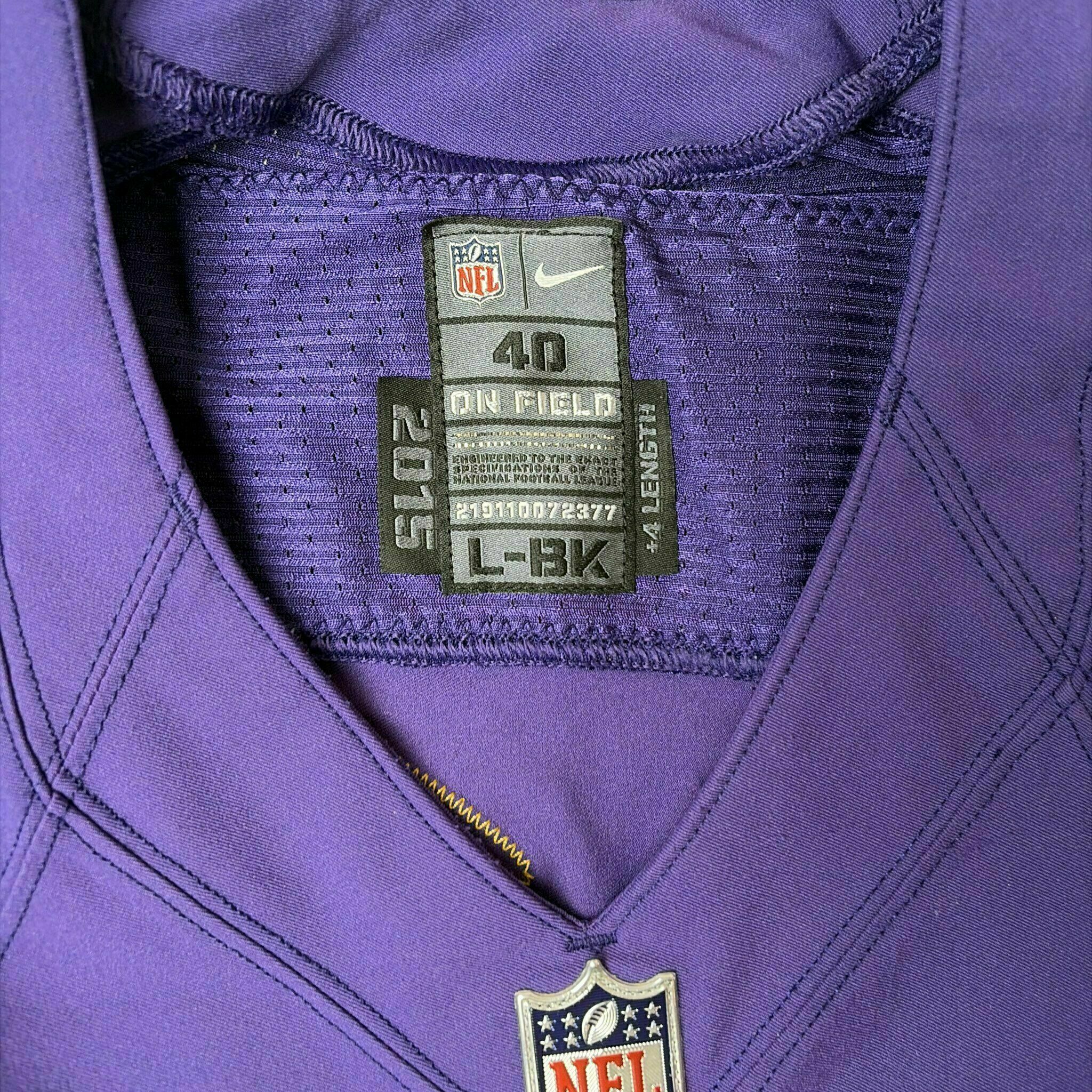 #23 Kendrick Lewis Team-Issued Purple Jersey