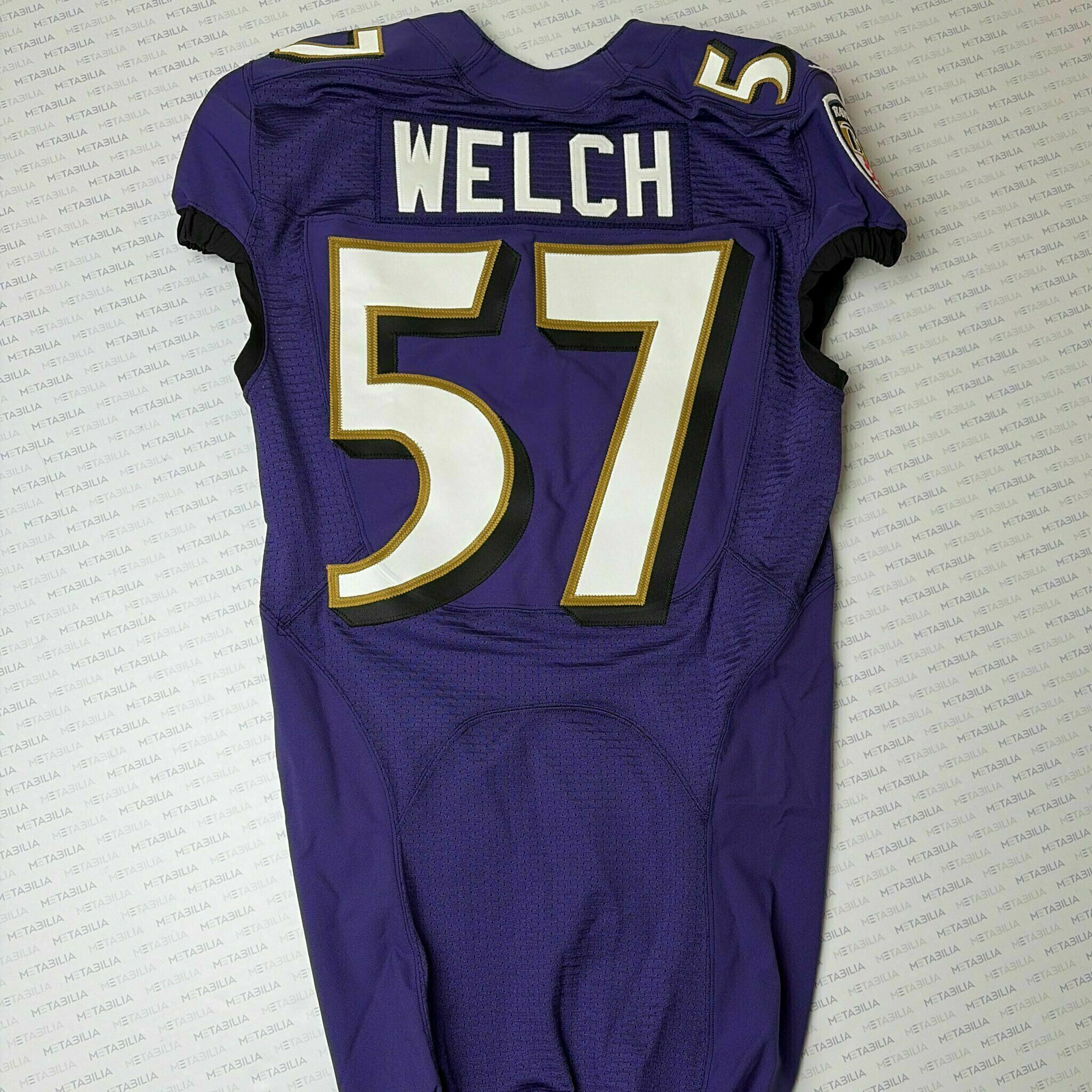 #57 Kristian Welch Team-Issued Purple Jersey