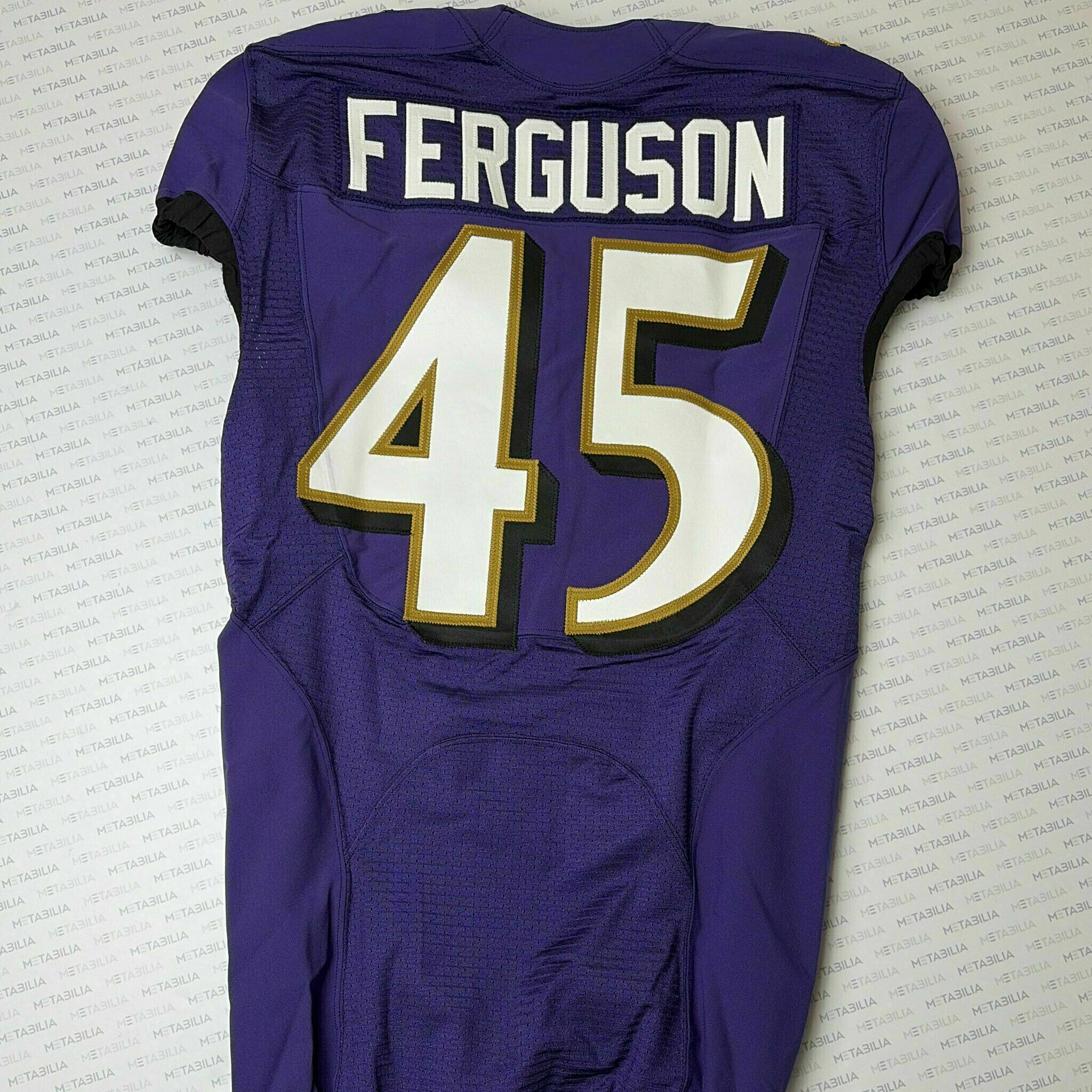 #45 Jaylon Ferguson Team-Issued Purple Jersey
