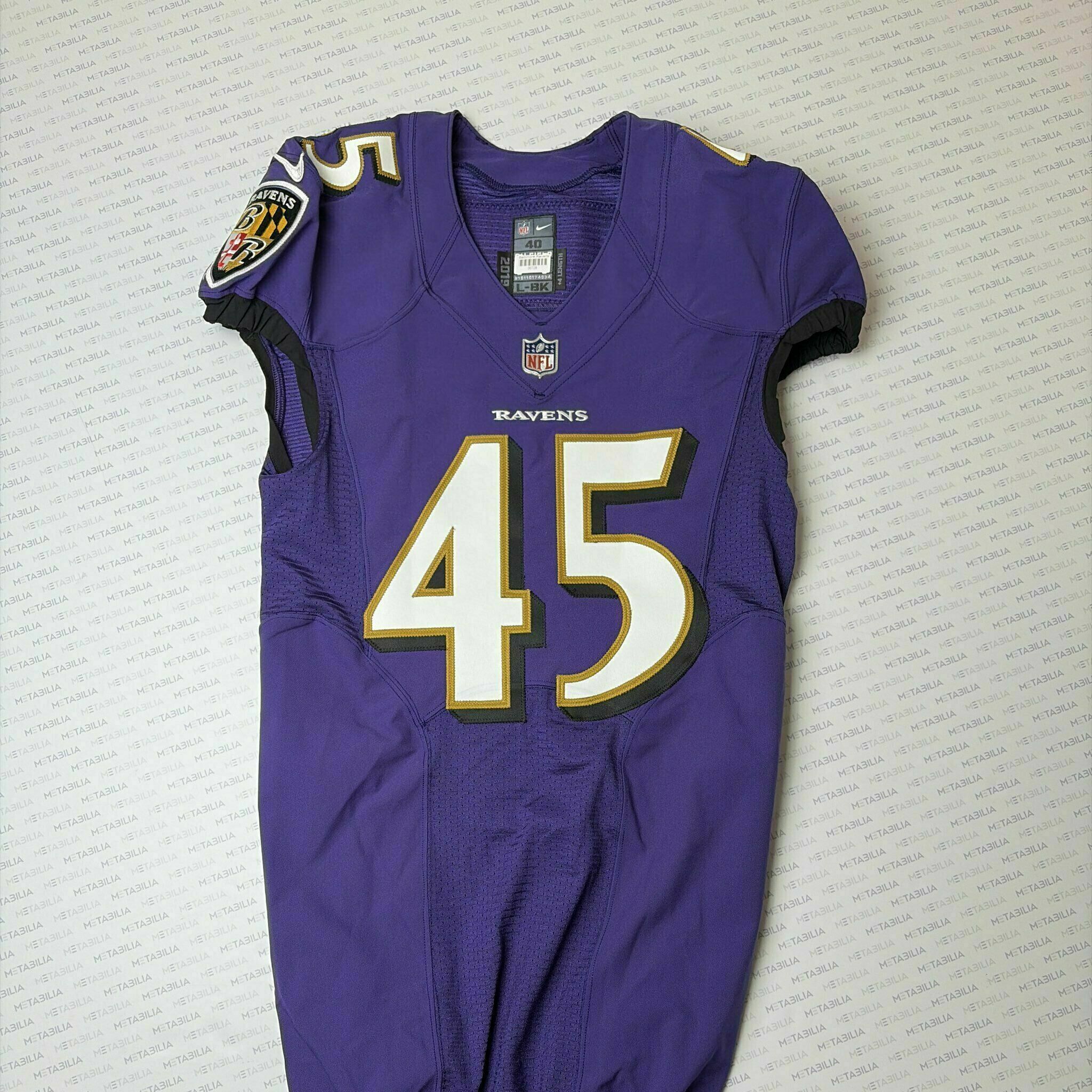 #45 Jaylon Ferguson Team-Issued Purple Jersey