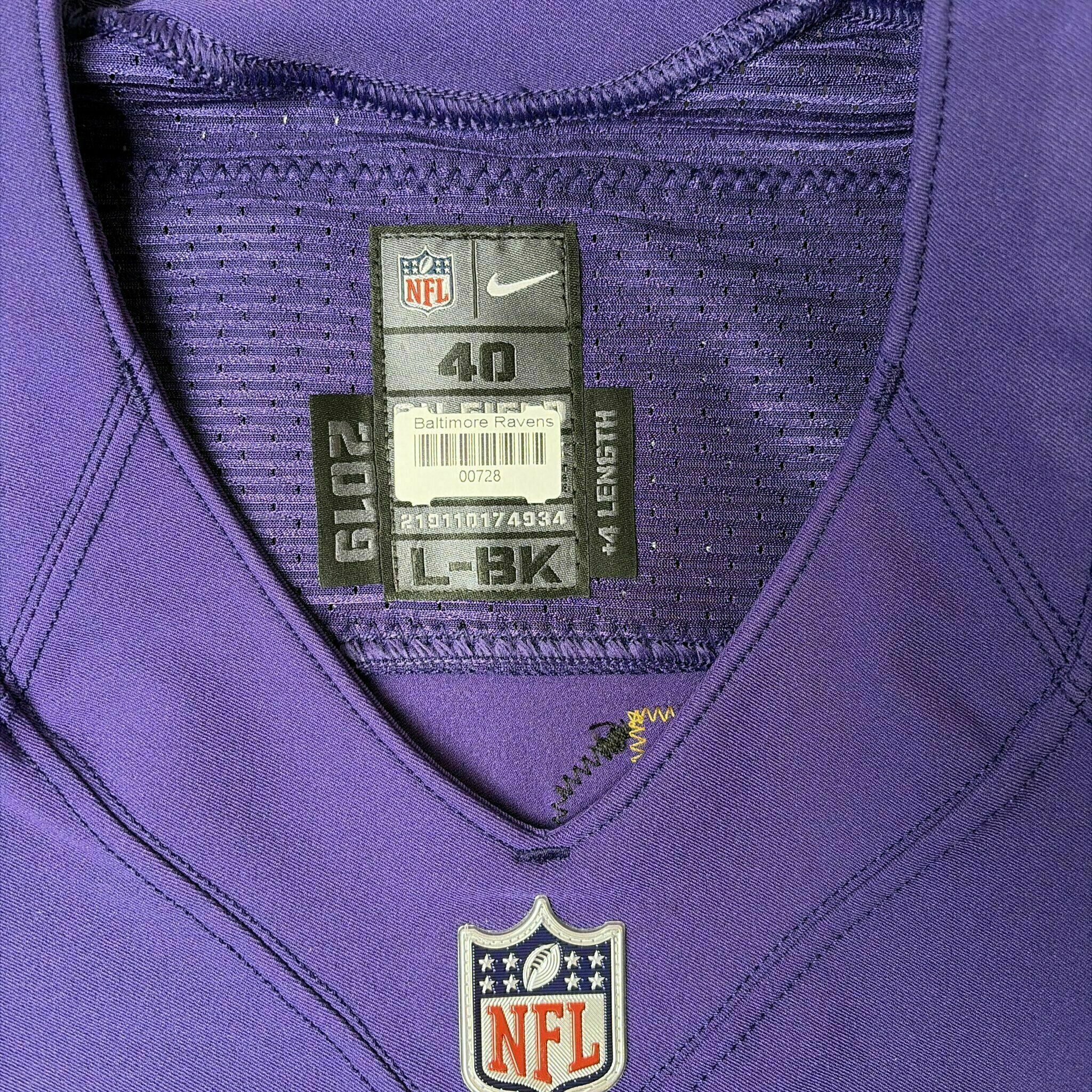 #45 Jaylon Ferguson Team-Issued Purple Jersey
