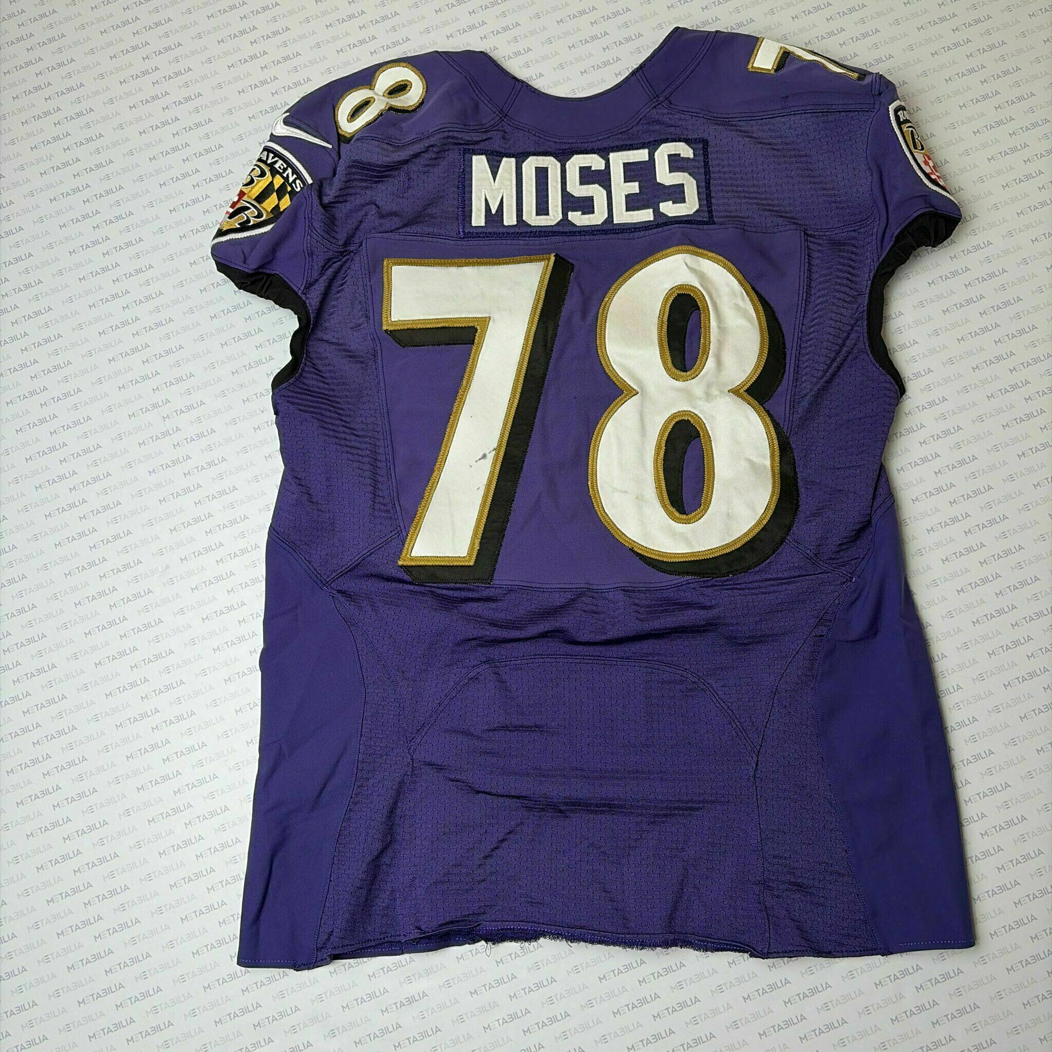 #78 Morgan Moeses Team-Issued Purple Jersey