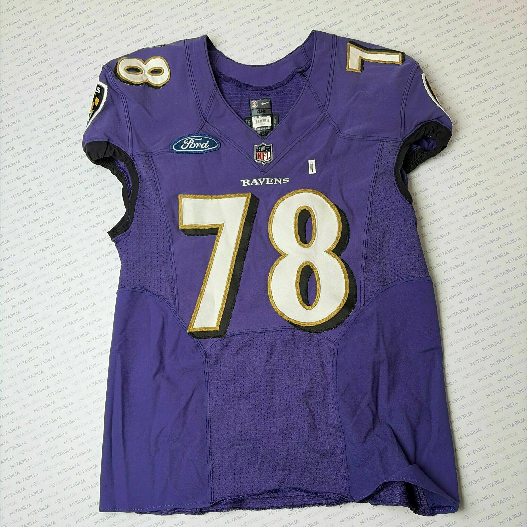 #78 Morgan Moeses Team-Issued Purple Jersey