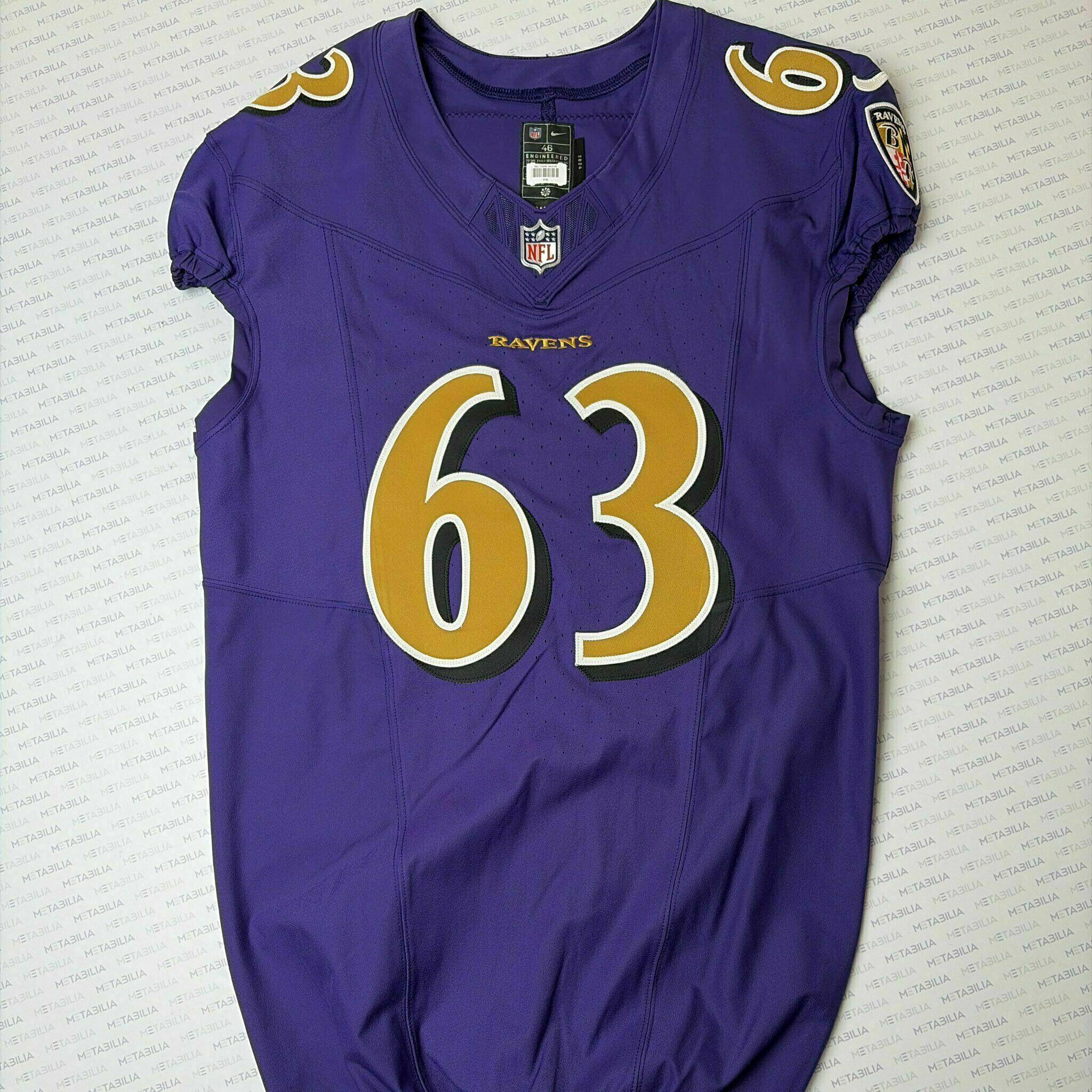 #63 Jarad Penning Team-Issued Purple Jersey