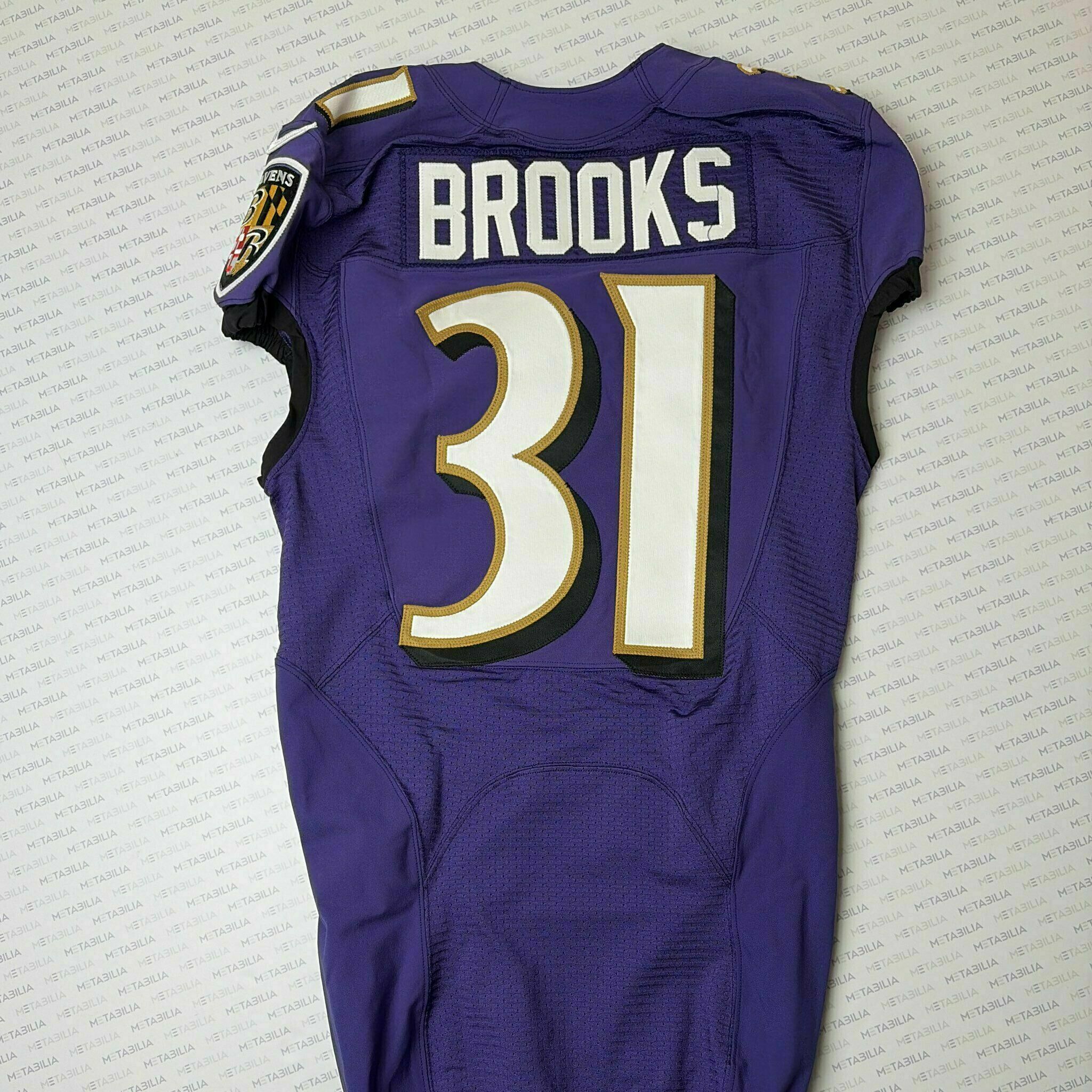 #31 Omar Brooks Team-Issued Purple Jersey
