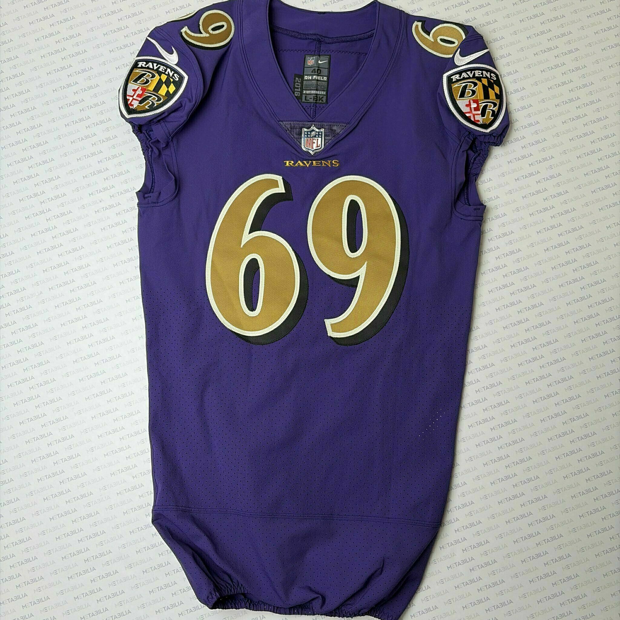 #69 Willie Henry Team-Issued Purple Jersey
