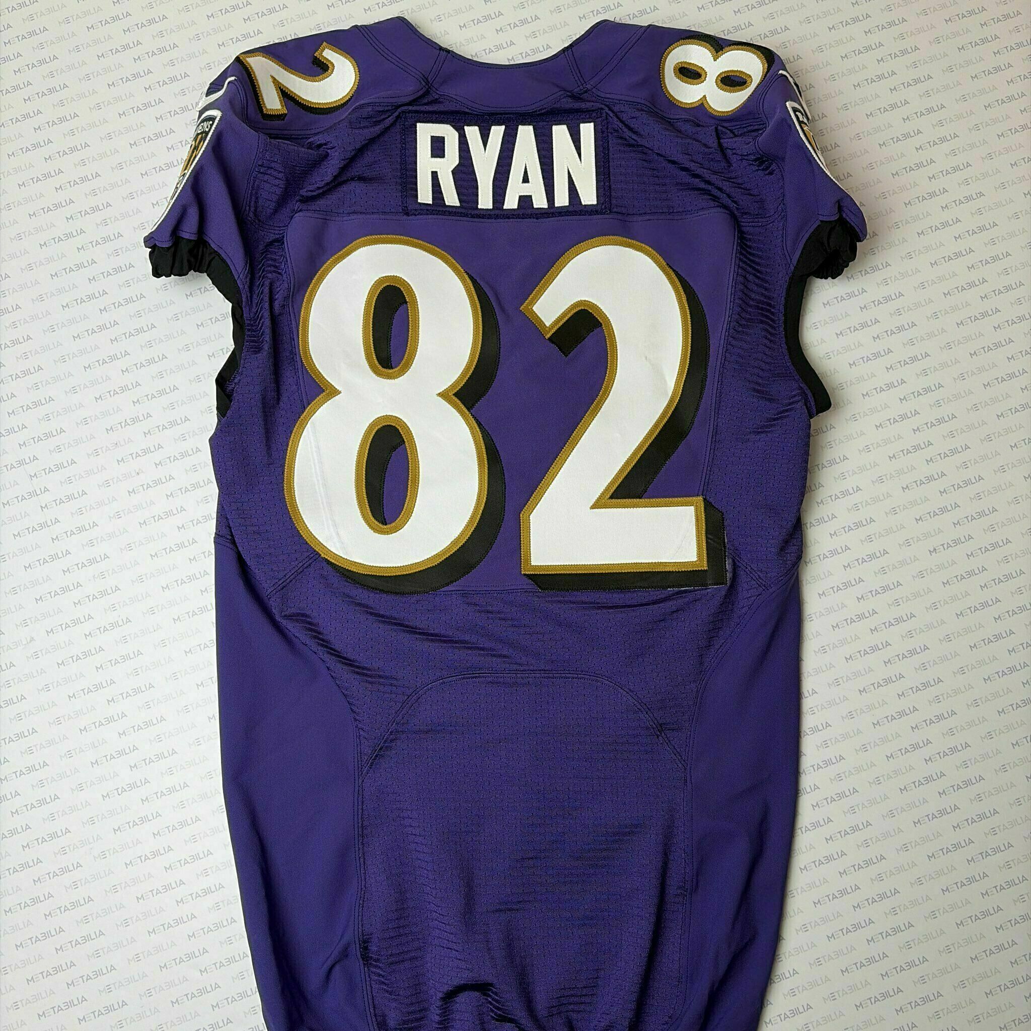 #82 Ryan Team-Issued Purple Jersey