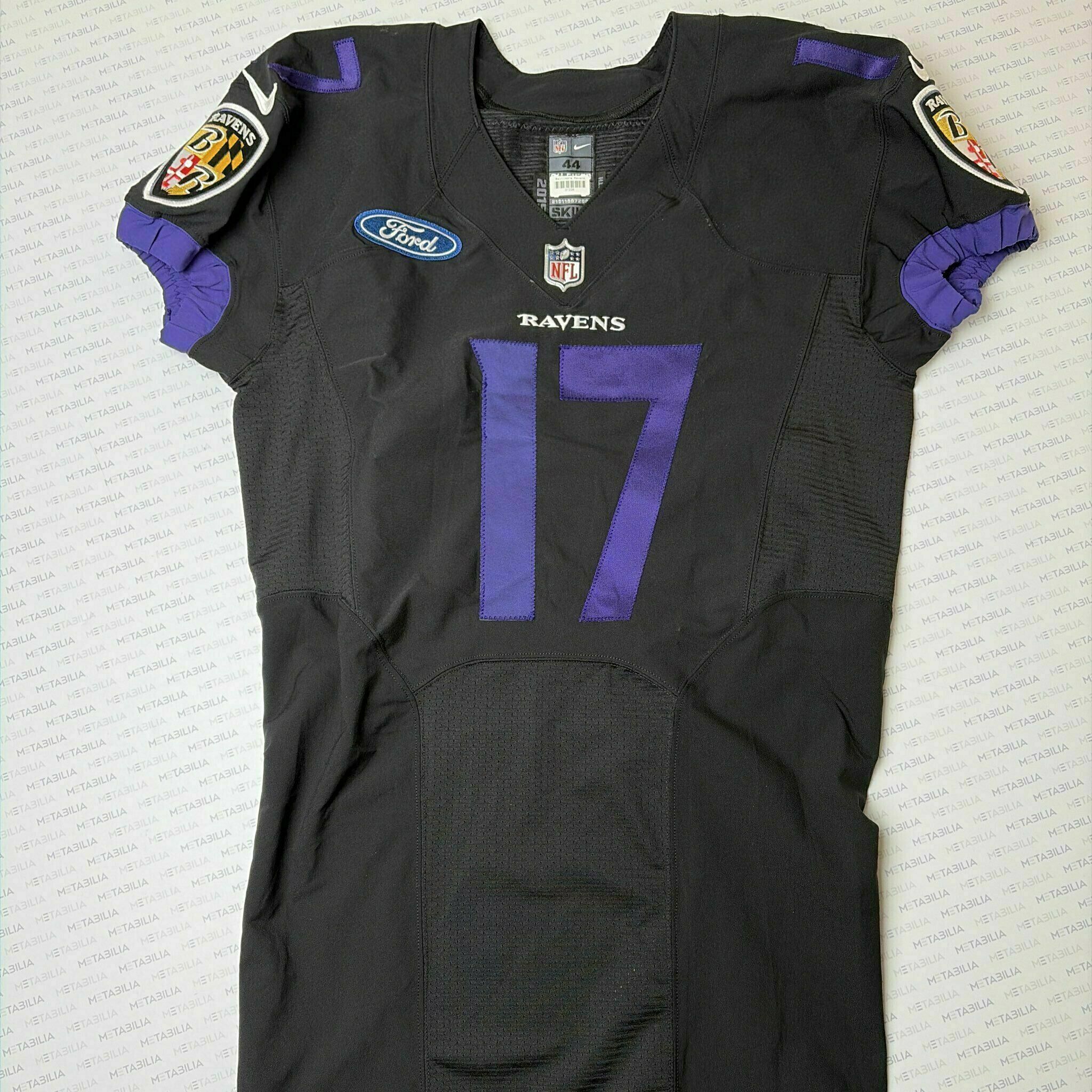 #17 Tramaine Johnson Team-Issued Black Jersey