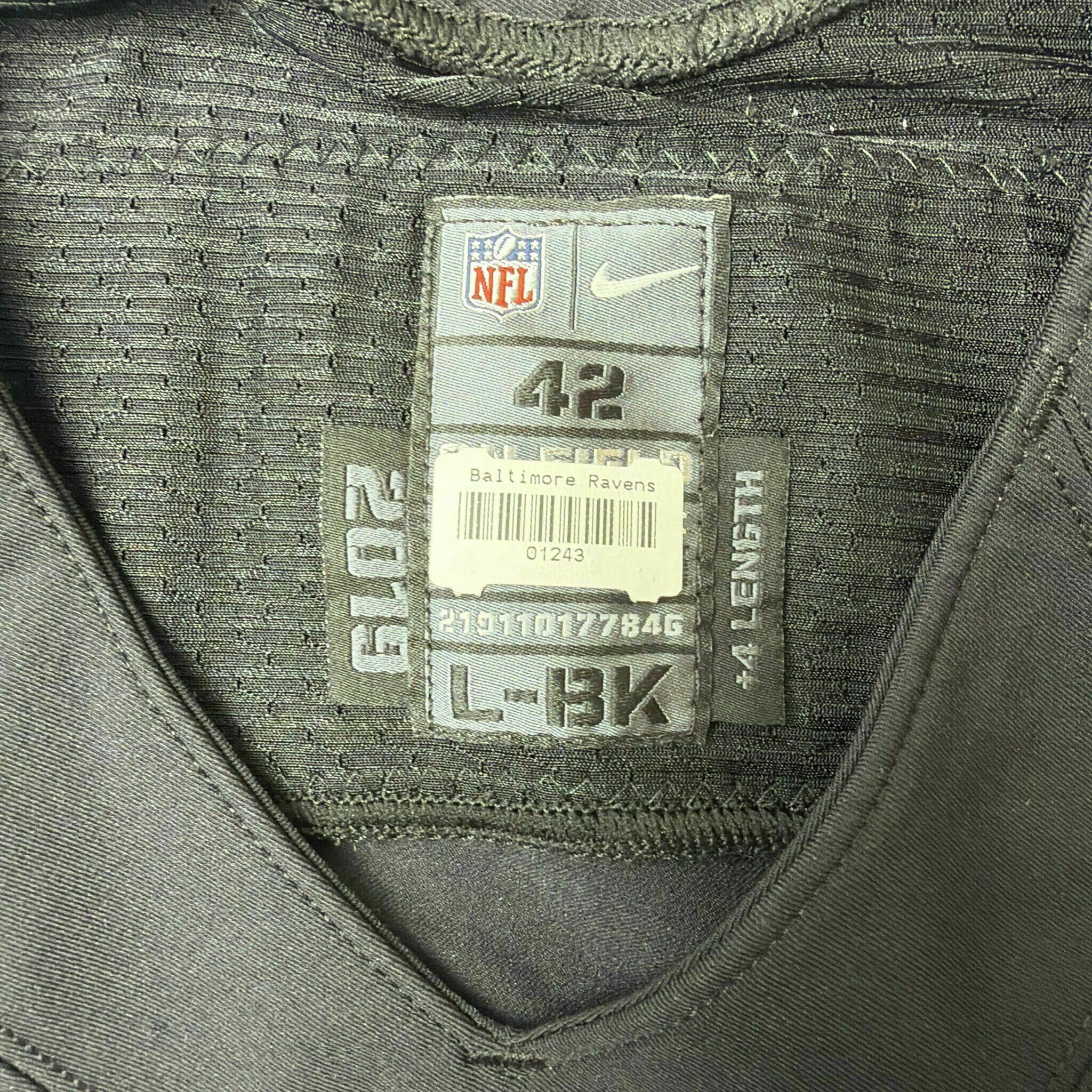 #12 Anthony Brown Jr Team-Issued Black Jersey