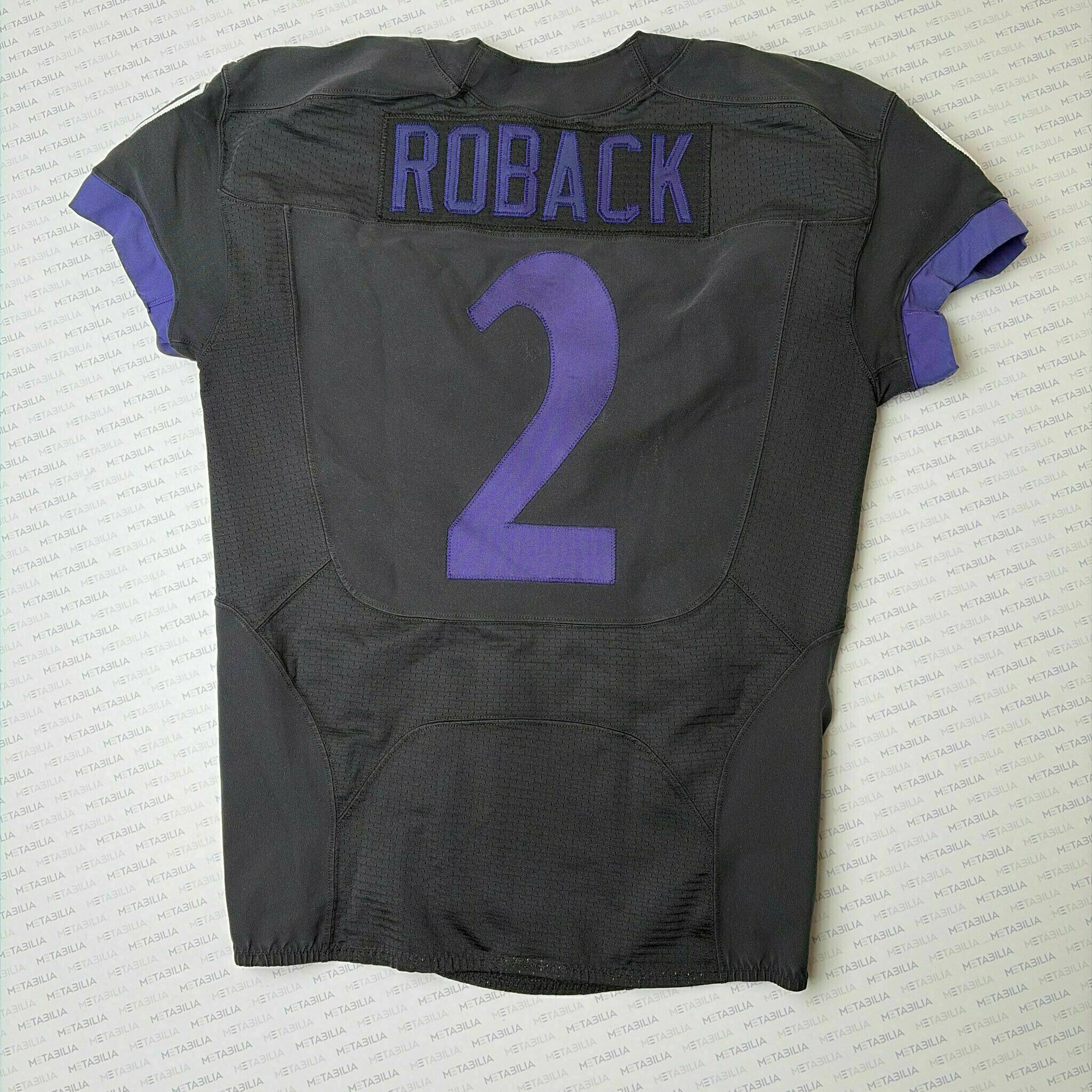 #2 Damarion Pepe Roback Team-Issued Black Jersey