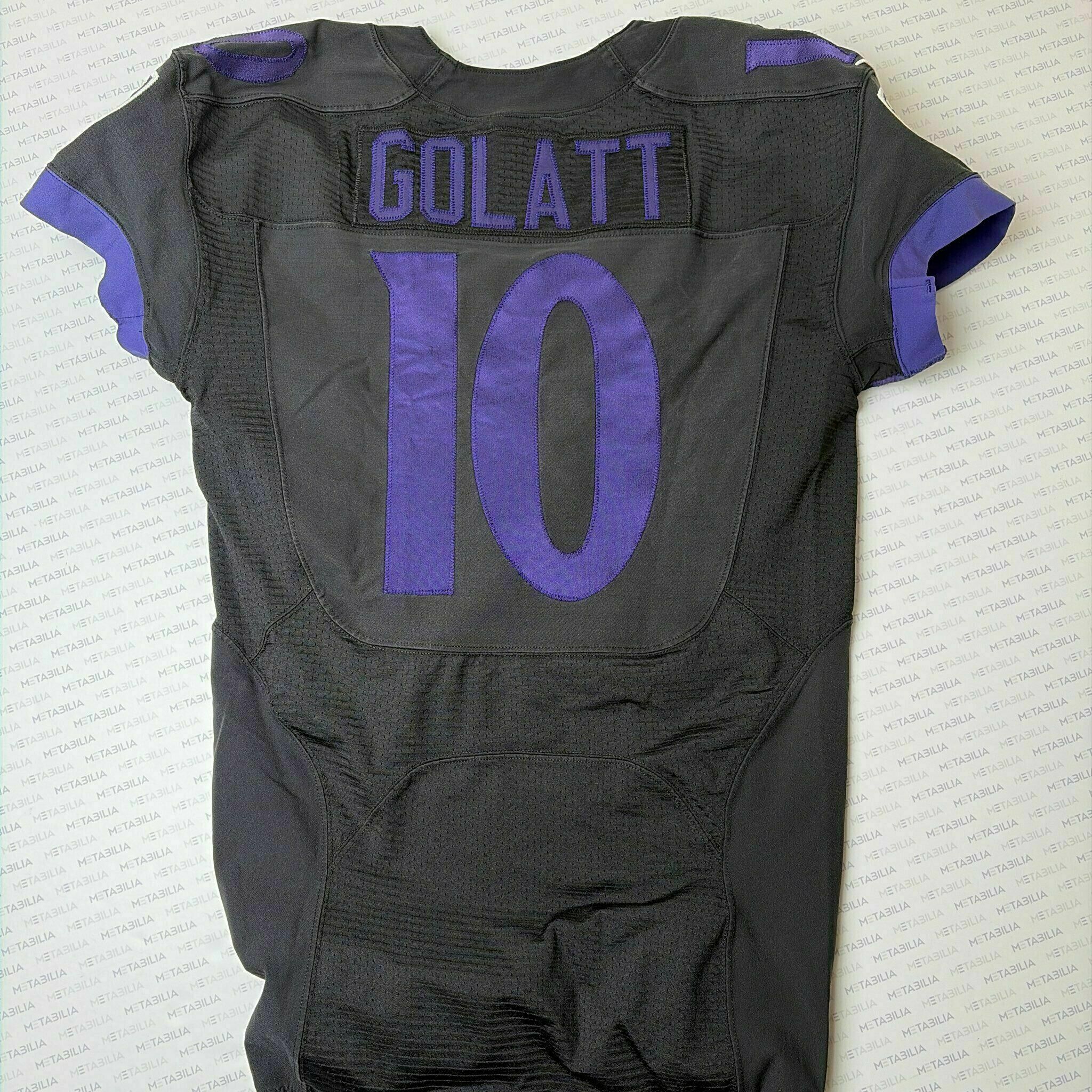 #10 Jordan Golatt Team-Issued Black Jersey
