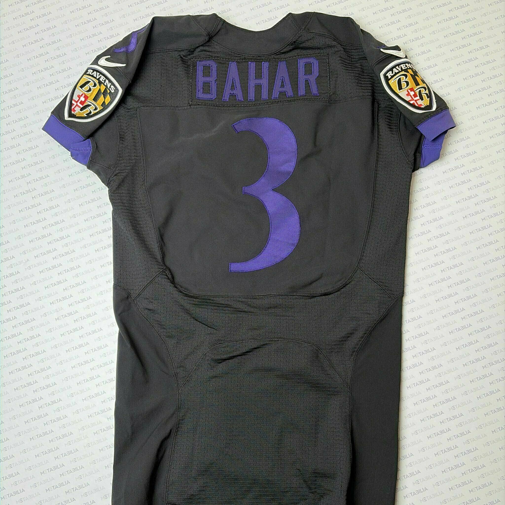 #3 Kenji Bahar Team-Issued Black Jersey