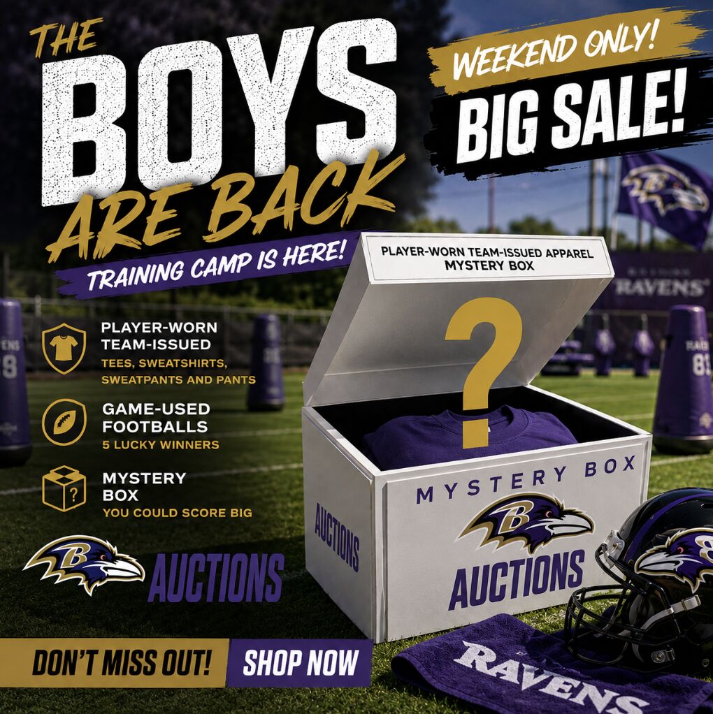 Mystery Box, Incl STS GUB, Player-Worn Team-Issued Tees, Sweatshirts, Sweatpants and Pants.