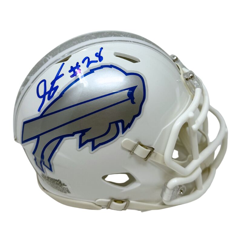 Sam Franklin Jr Signed Buffalo Bills Rivalries Speed Mini Helmet