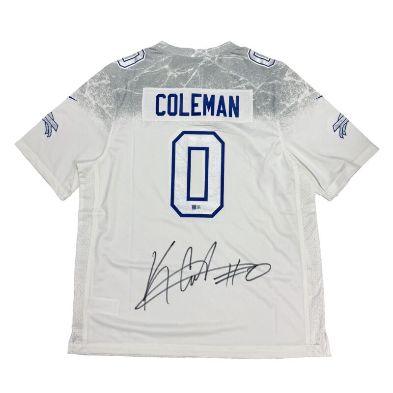 Keon Coleman Signed Buffalo Bills Nike 2025 Rivalries Collection Game Jersey
