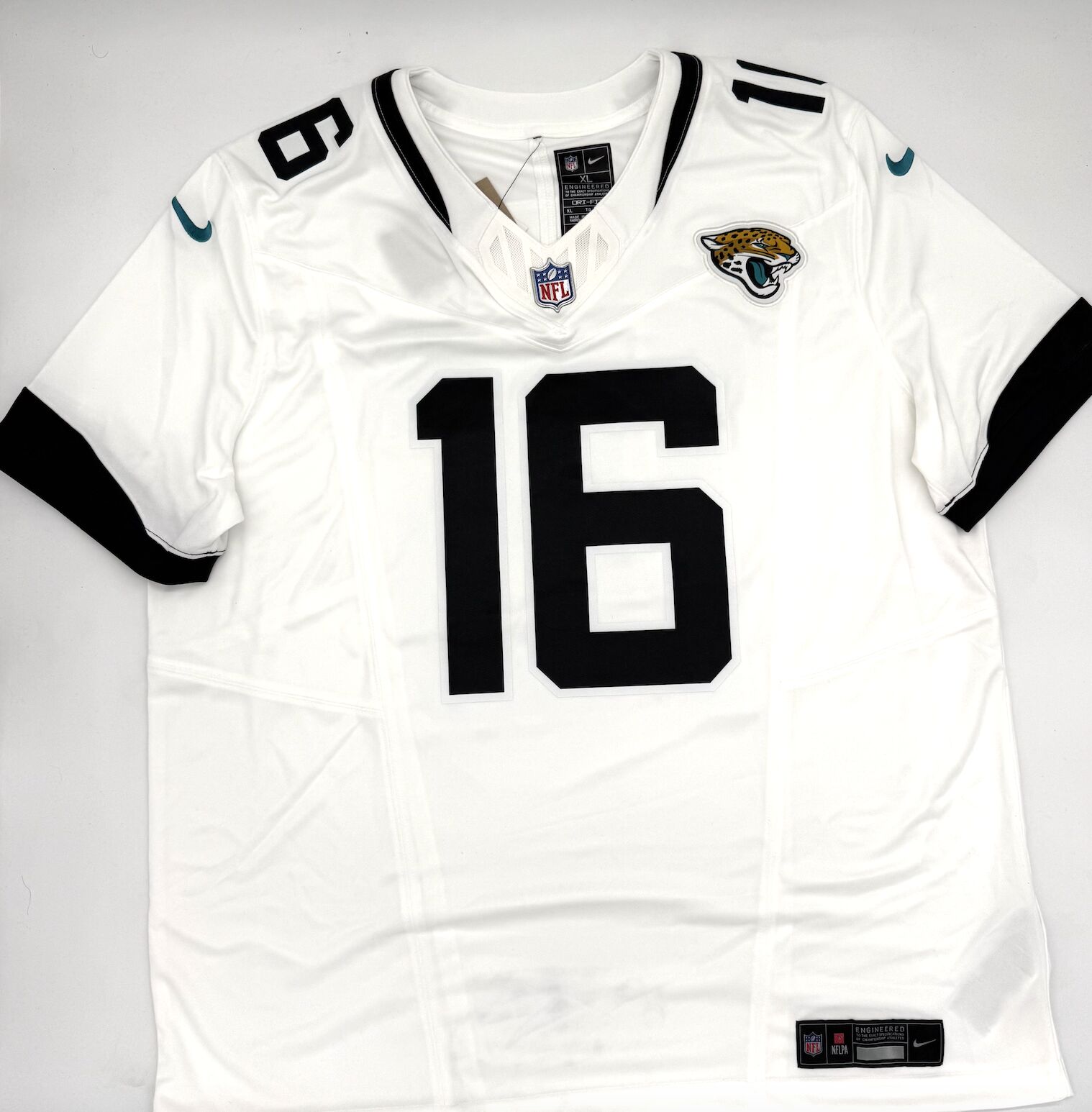#16 Lawrence Signed White Nike Jersey
