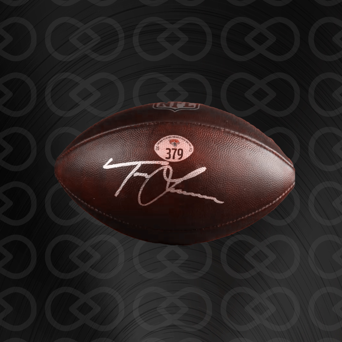 Lawrence Signed Rookie Season Game Used Ball #379