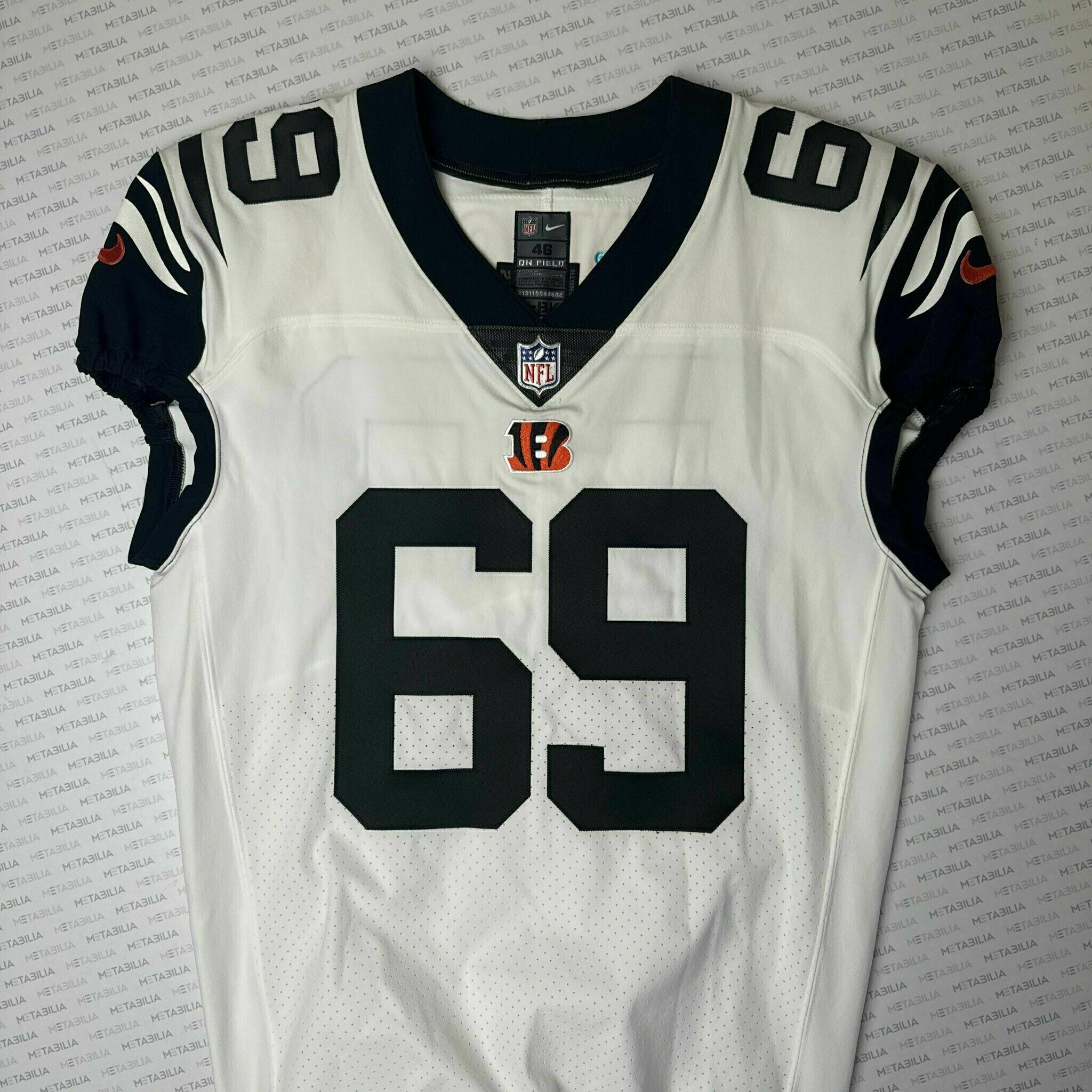 #69 Raymond Johnson III Alt White Team-Issued Jersey