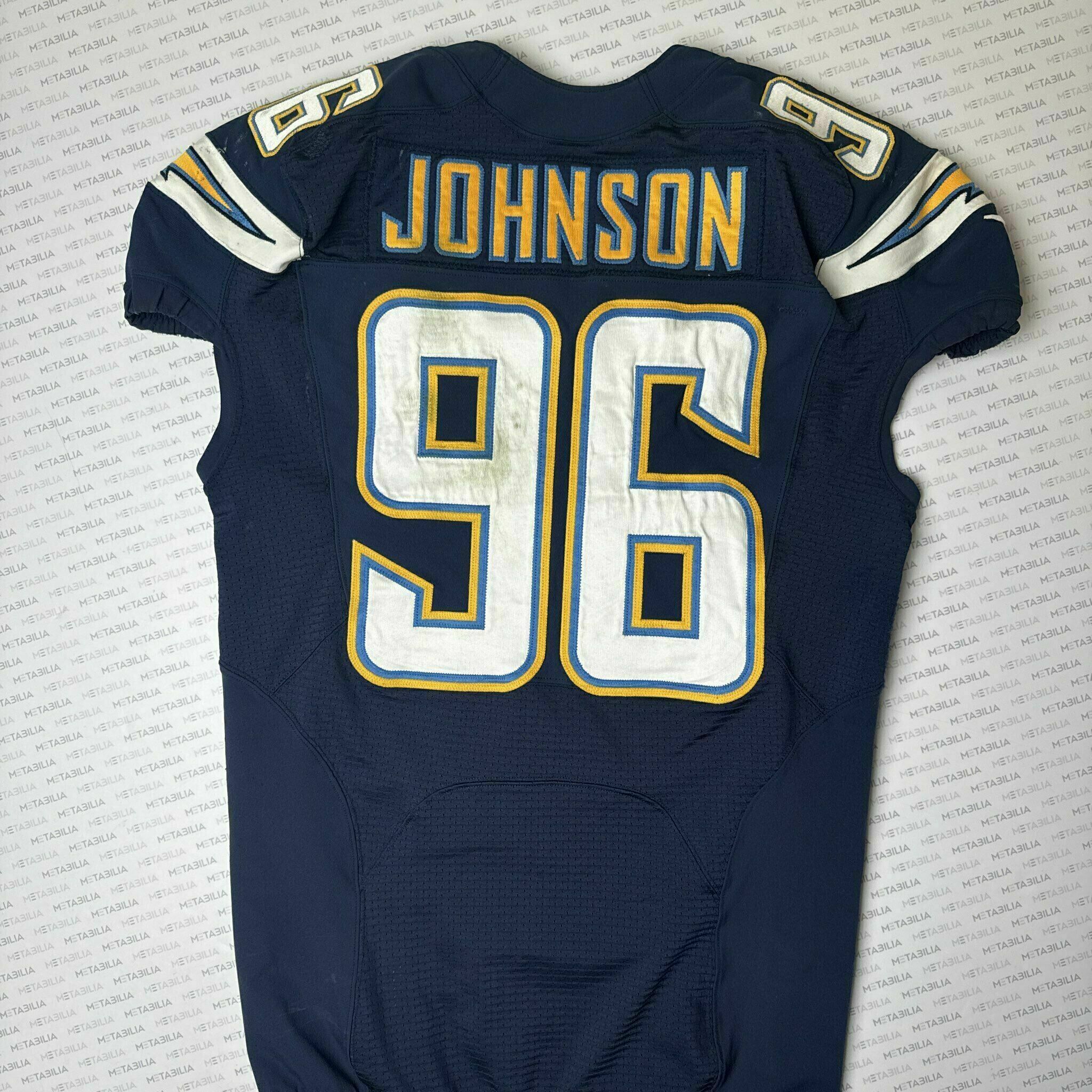 #96 Jarret Johnson Game-Worn Jersey