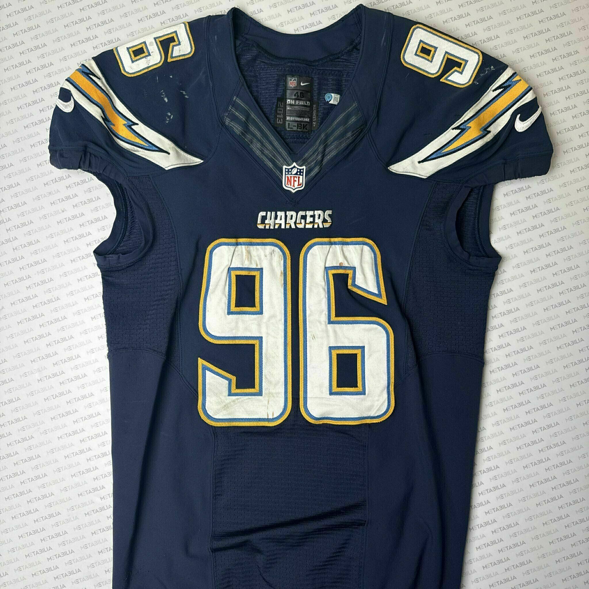 #96 Jarret Johnson Game-Worn Jersey