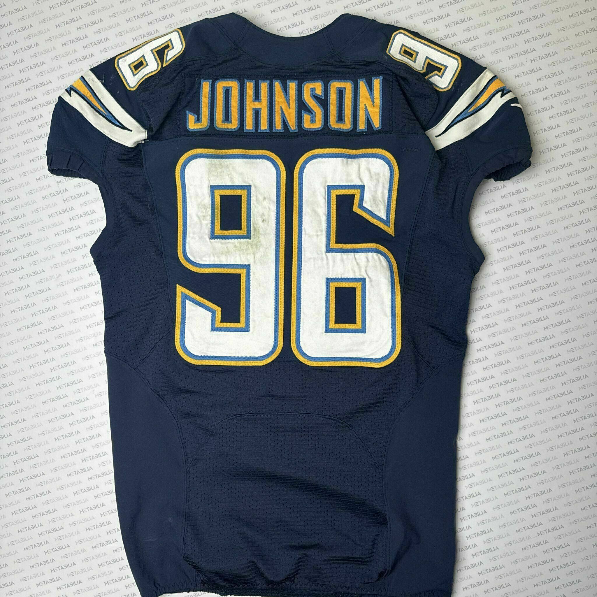 #96 Jarret Johnson Game-Worn Jersey