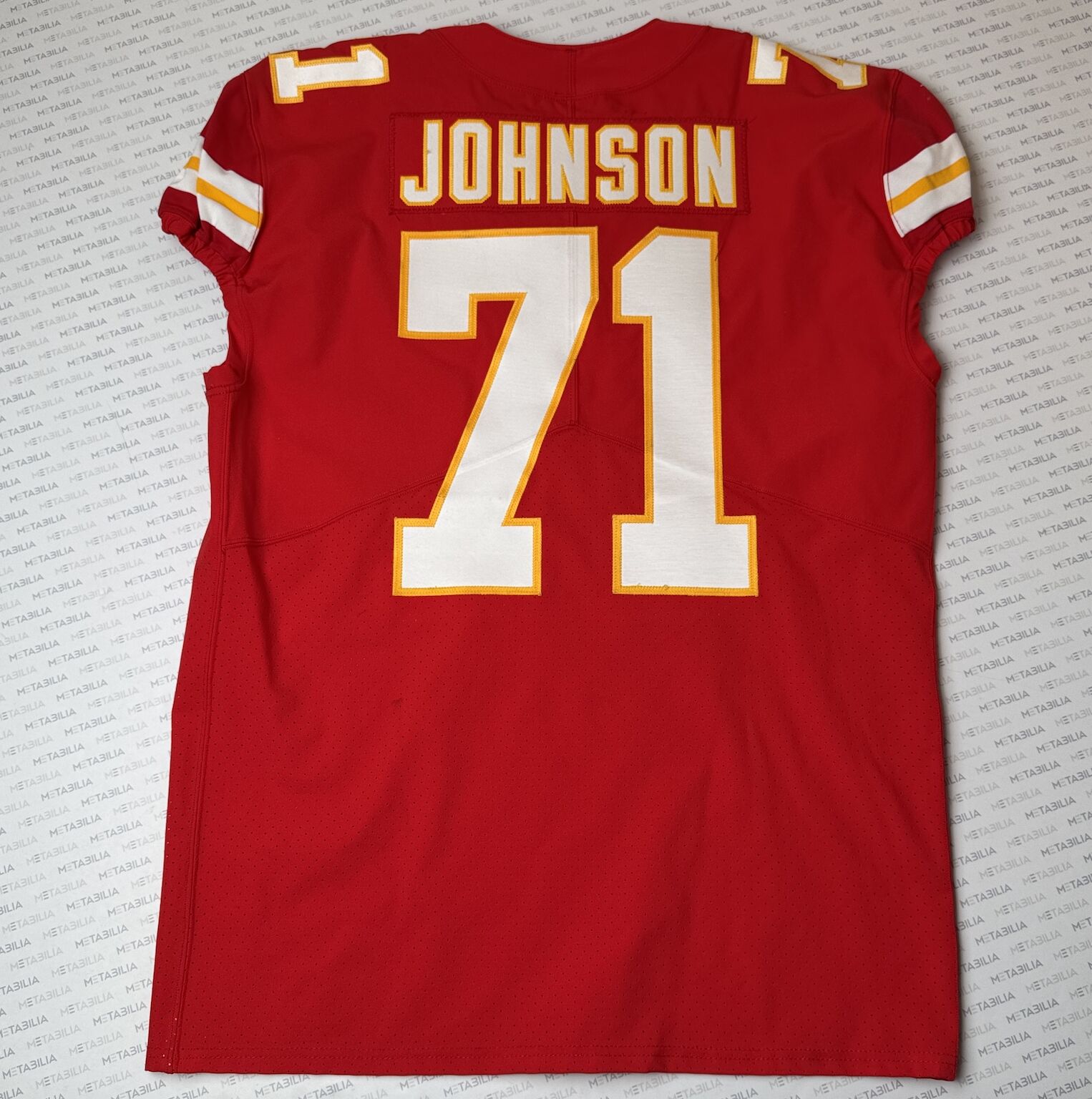 #71 Johnson Team-Issued Jersey