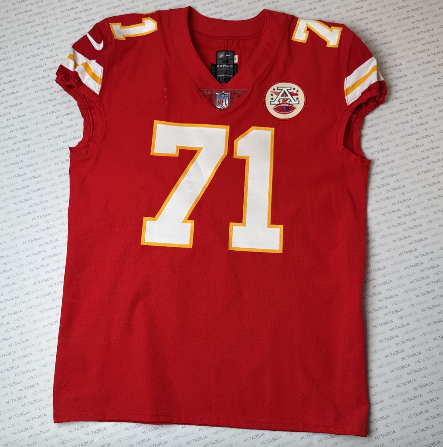 #71 Johnson Team-Issued Jersey