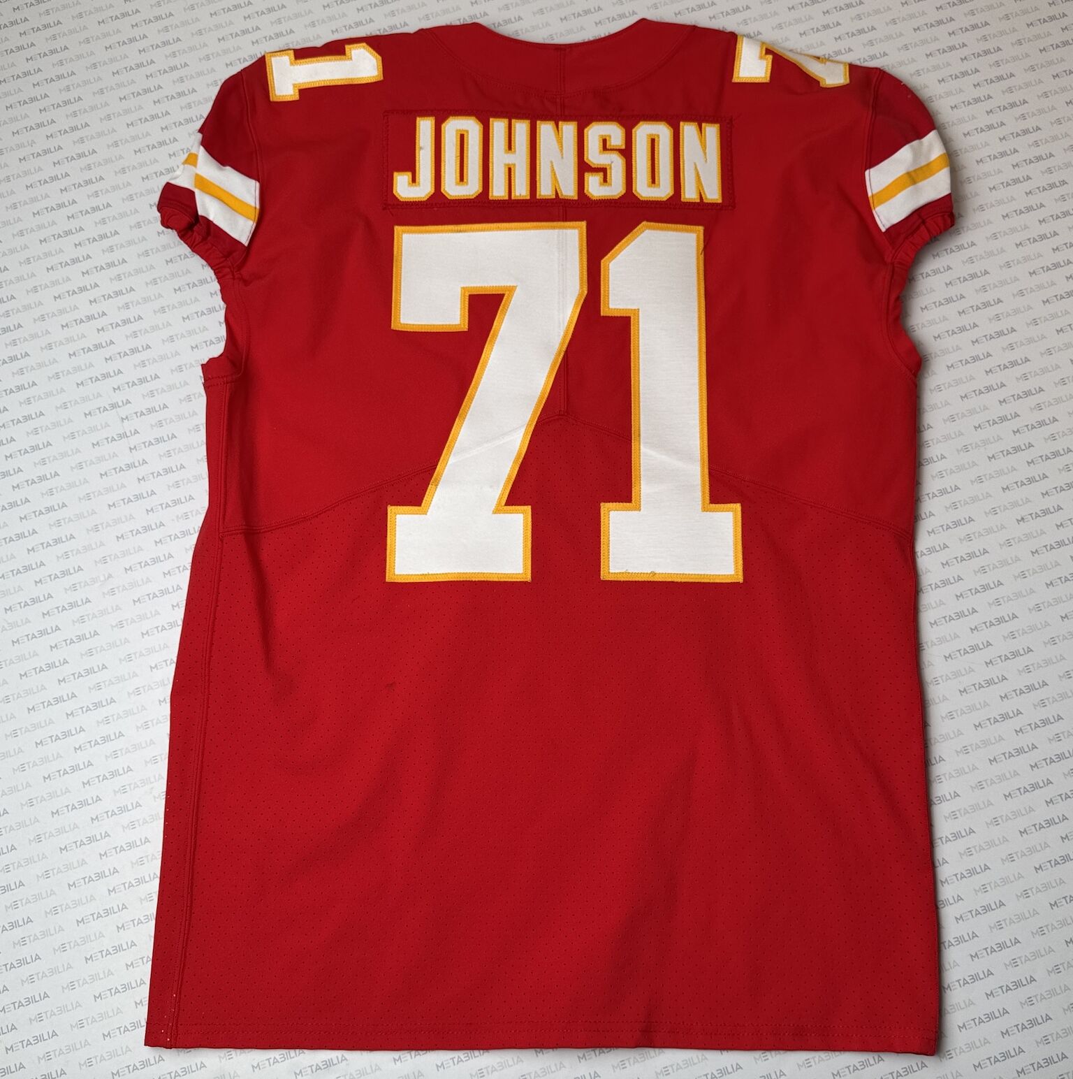 #71 Johnson Team-Issued Jersey