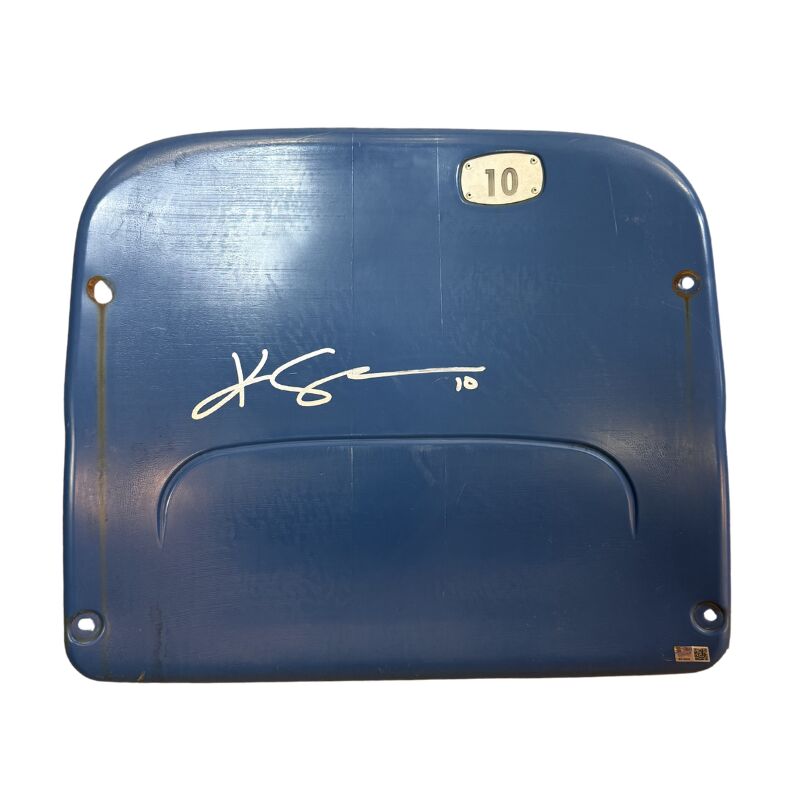 Khalil Shakir Autographed Authentic Highmark Stadium Blue Seatback