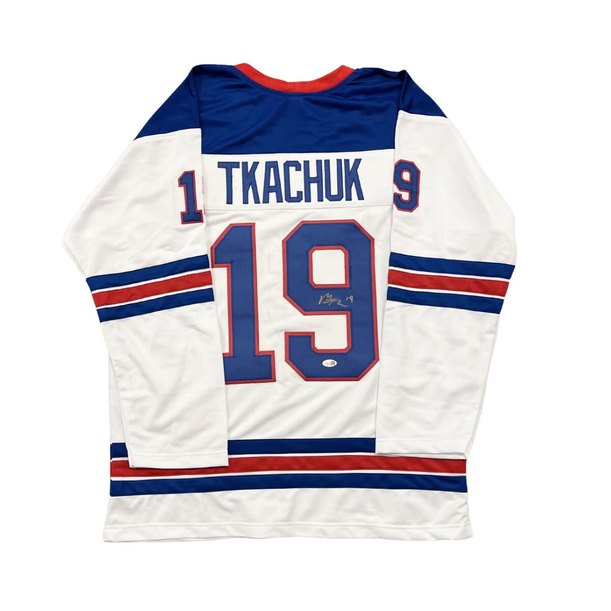 Matthew Tkachuk Signed Pro-Style Team USA Hockey Jersey