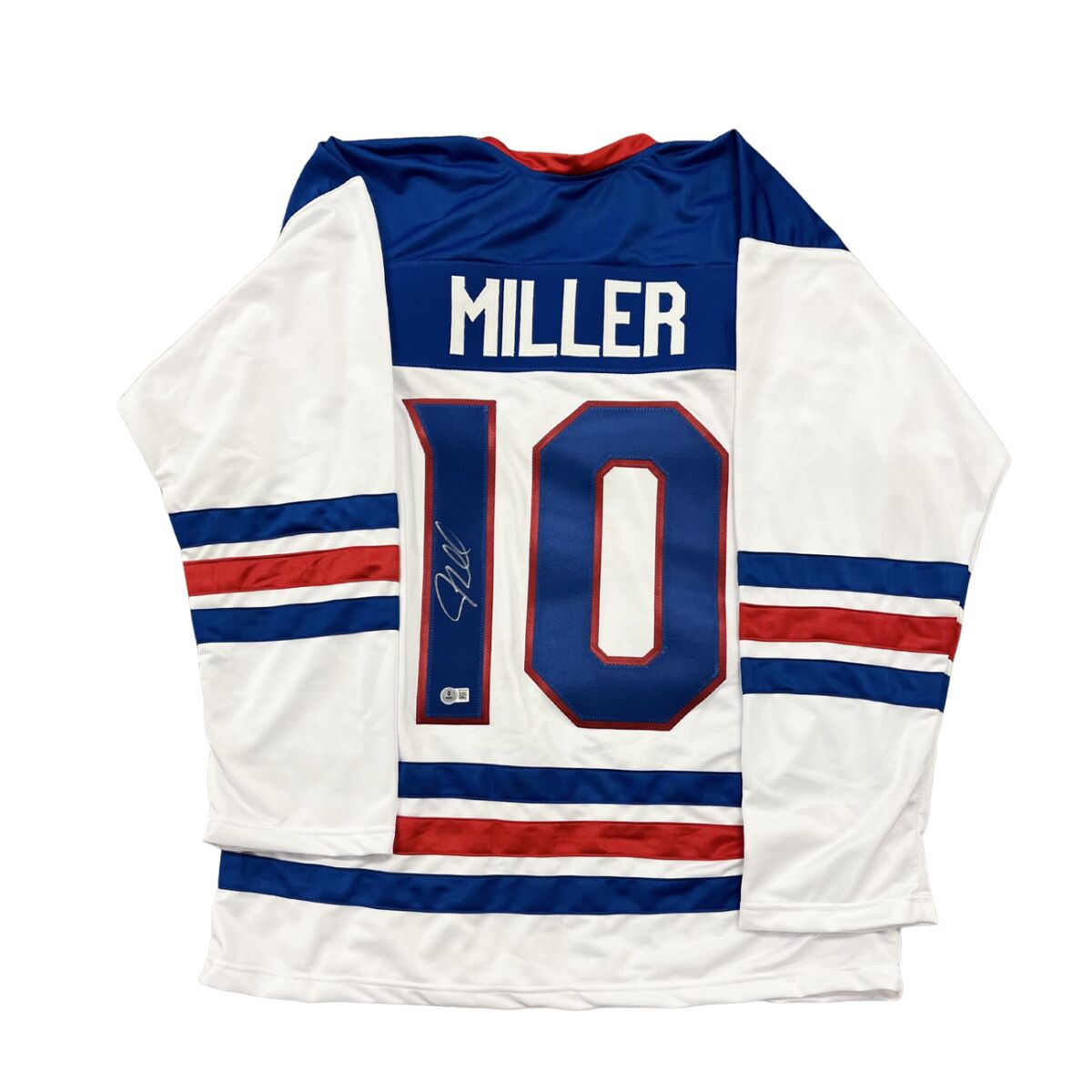 J. T. Miller Signed Pro-Style Team USA Hockey Jersey