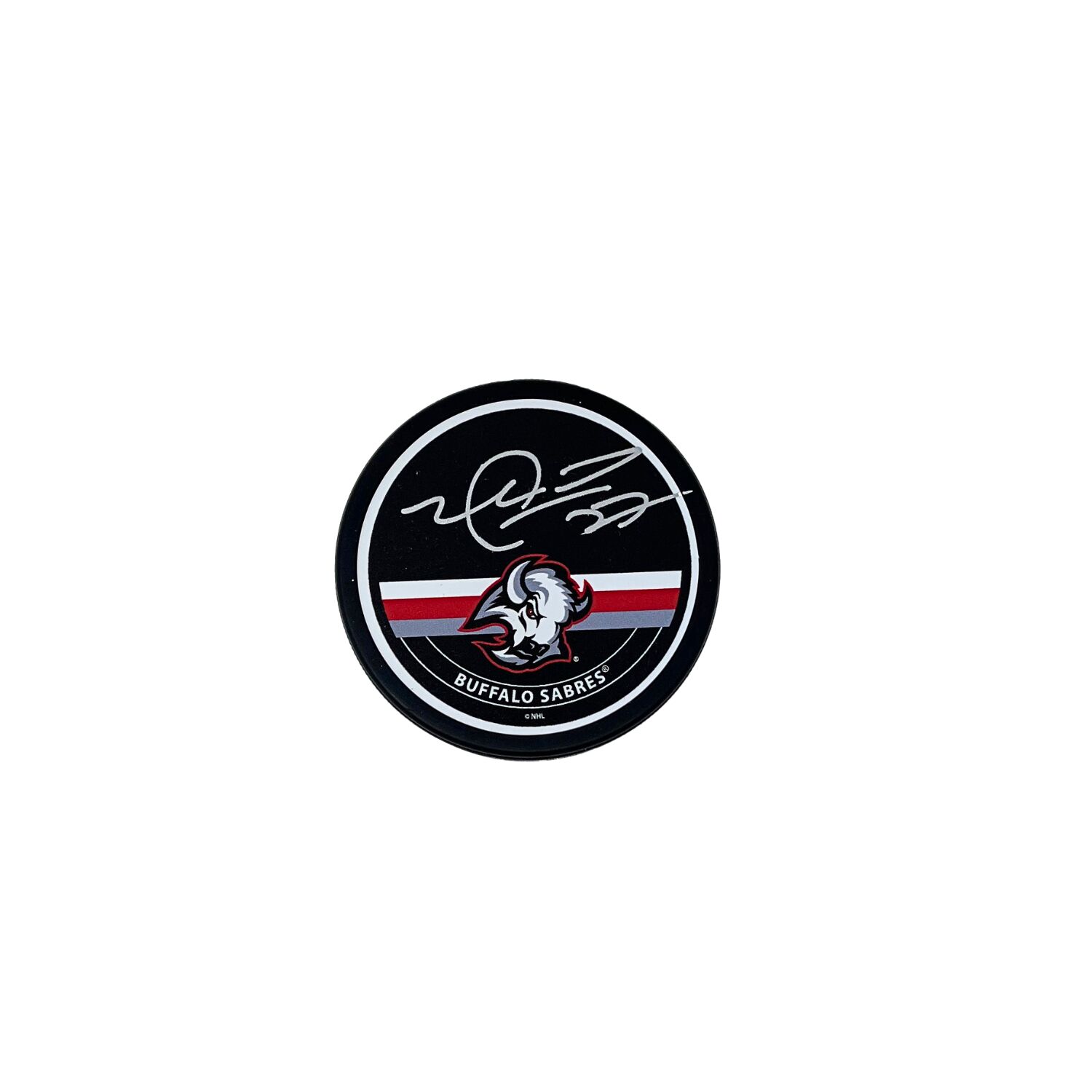 Michael Peca Signed Buffalo Sabres Autograph Goathead Hockey Puck