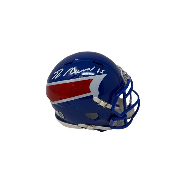 Greg Rousseau Signed Buffalo Bills Nickel City Alternate Speed Mini Helmet