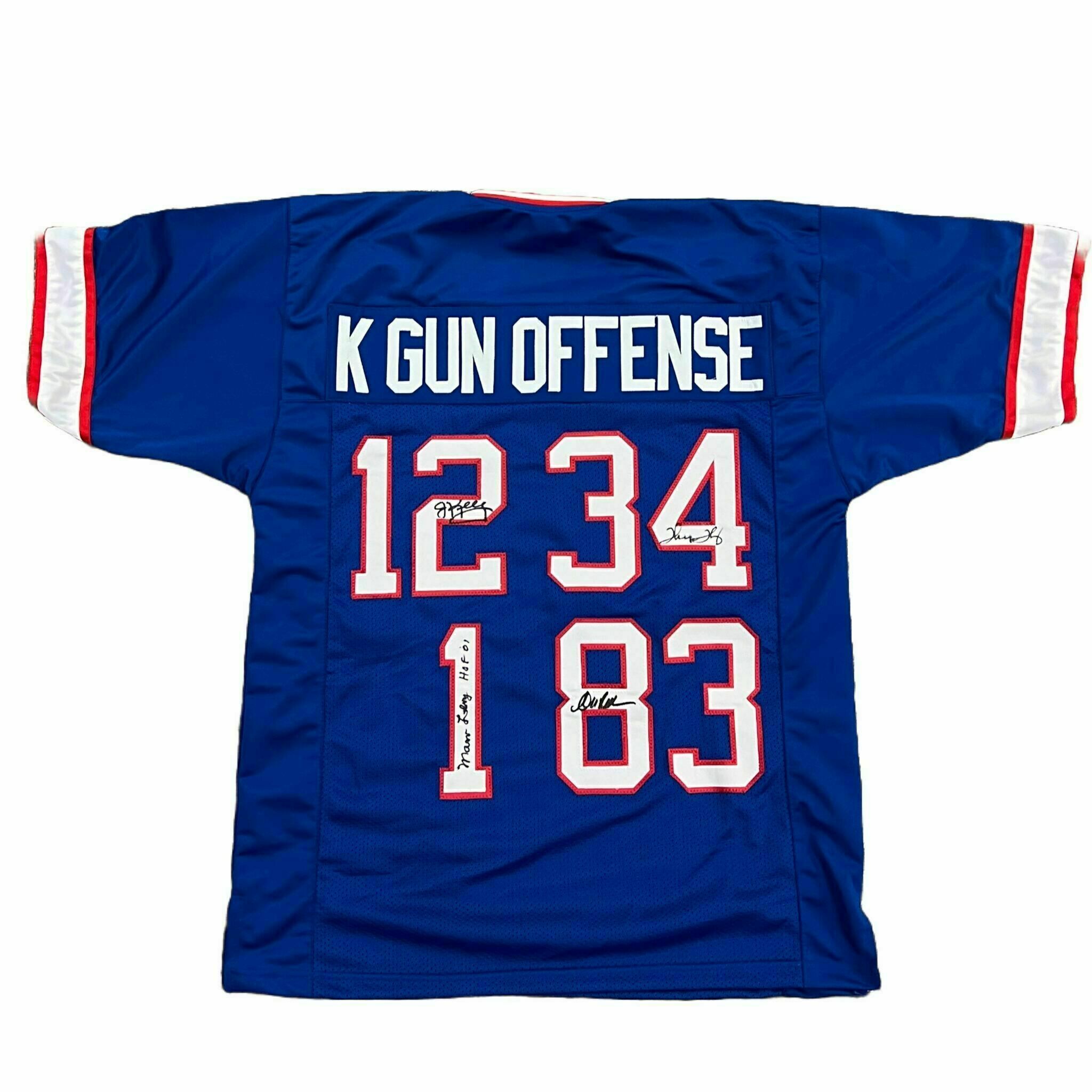 K-Gun Offense Signed Pro-Style Blue Jersey