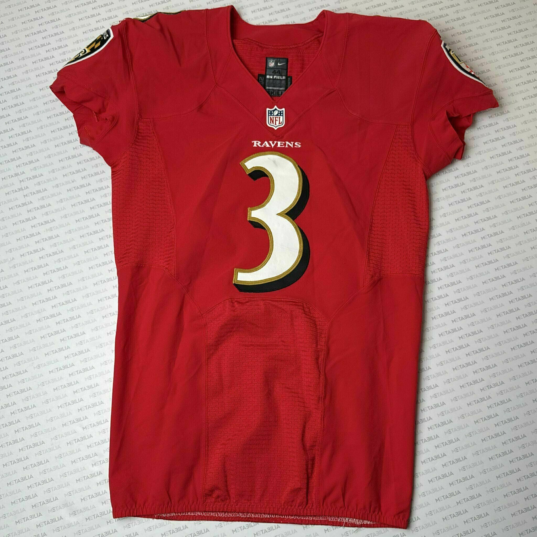#3 Nick Stephens Team-Issued Red Jersey