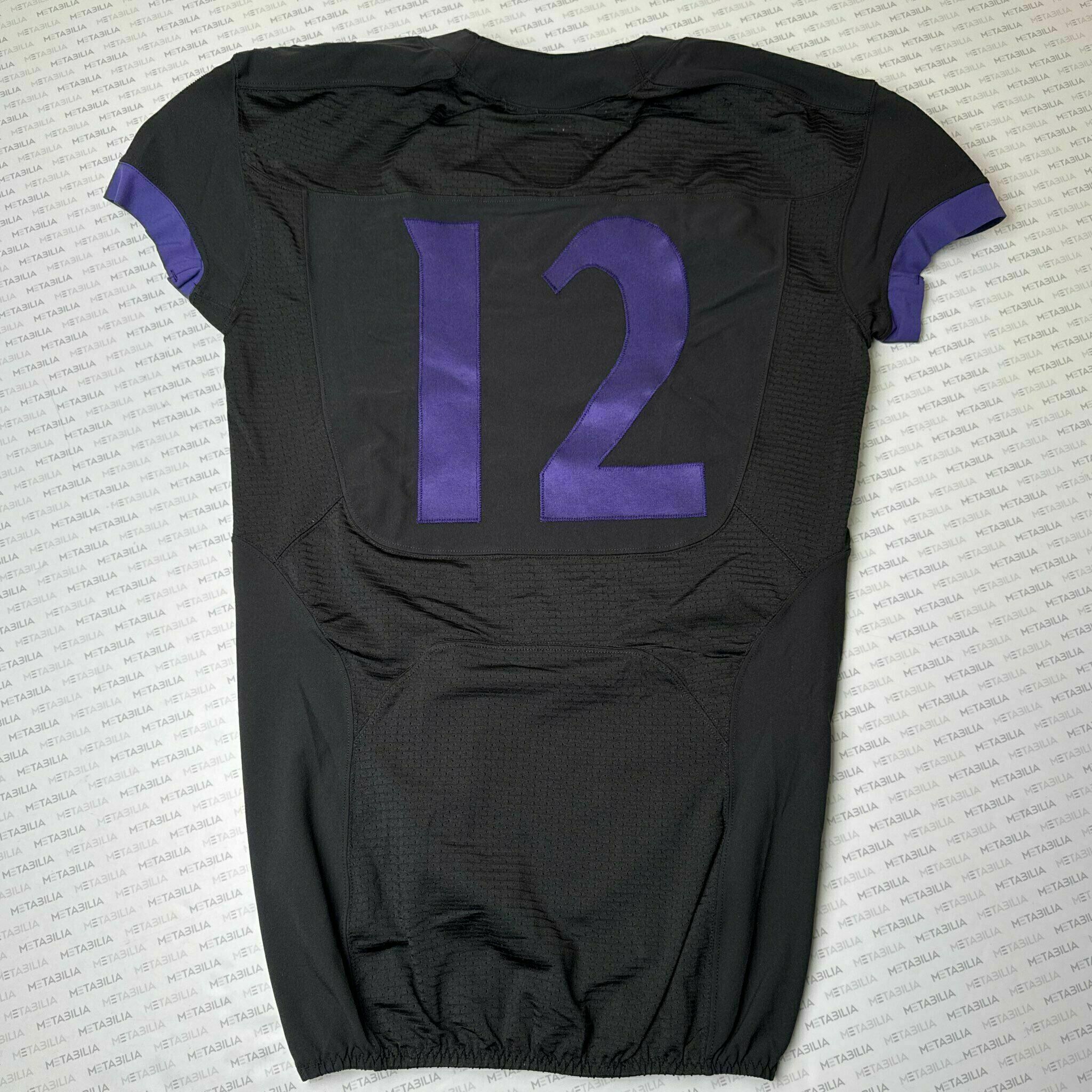 #12 Team-Issued Black Jersey