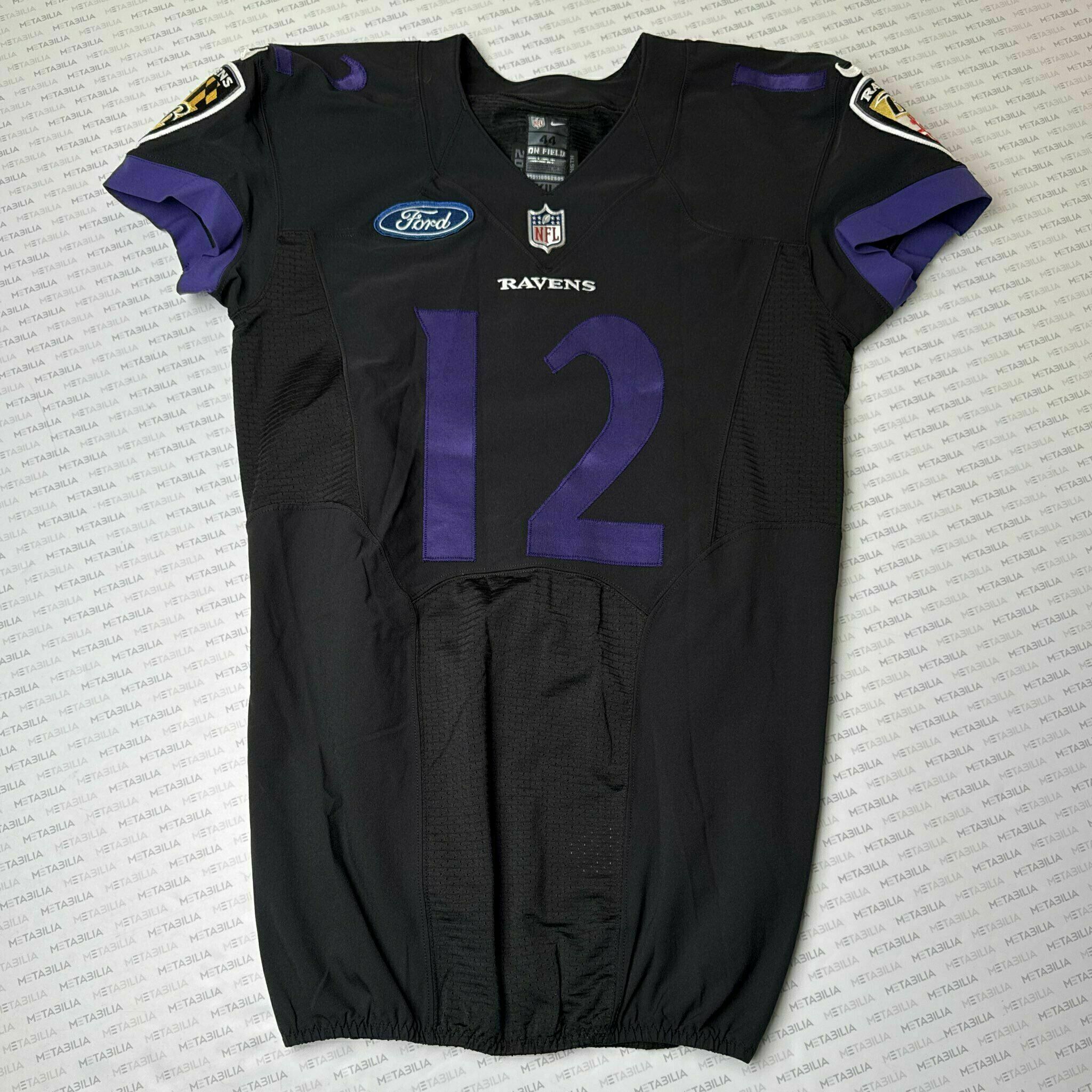 #12 Team-Issued Black Jersey